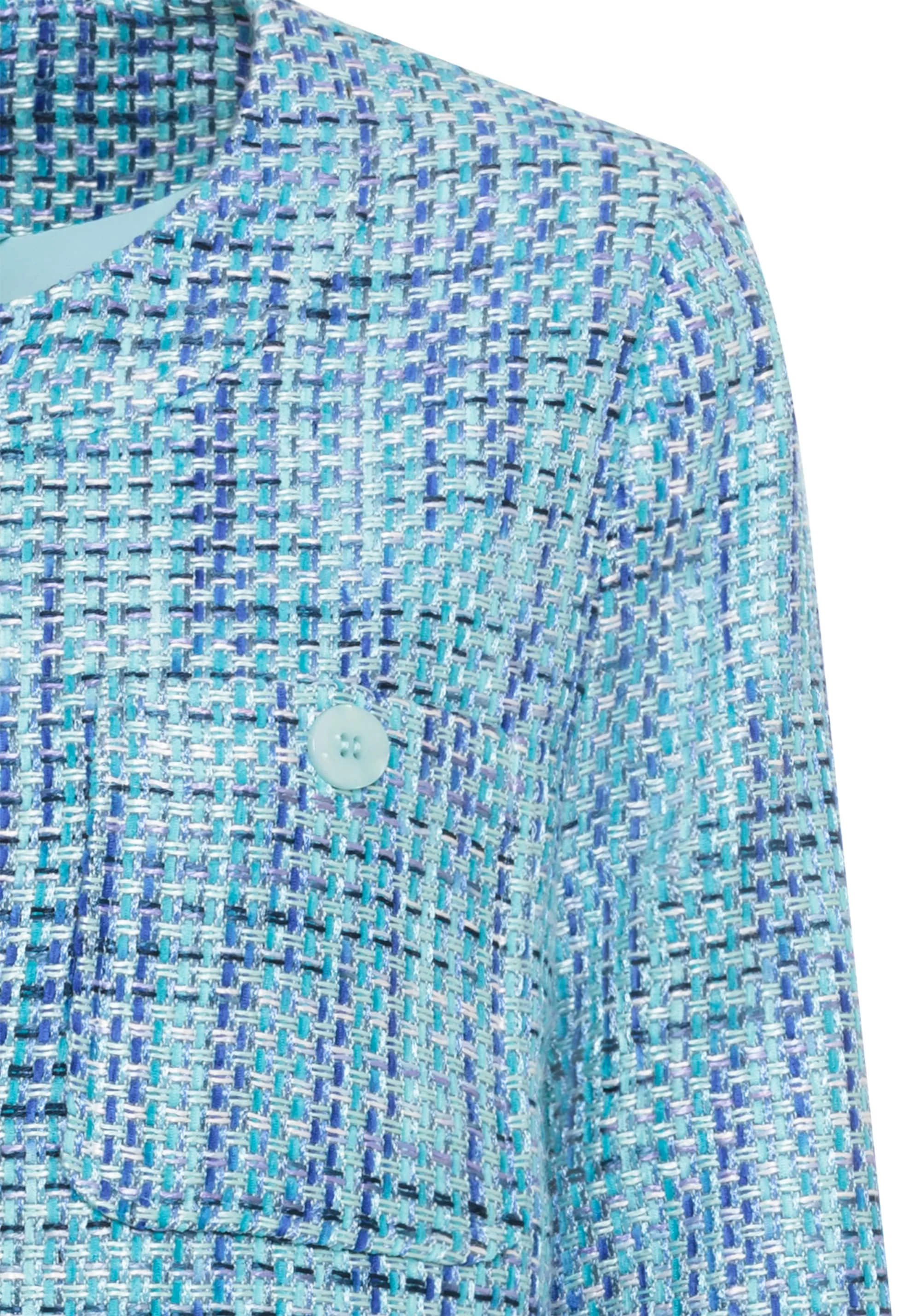 Cropped Tweed Jacket - Image 7