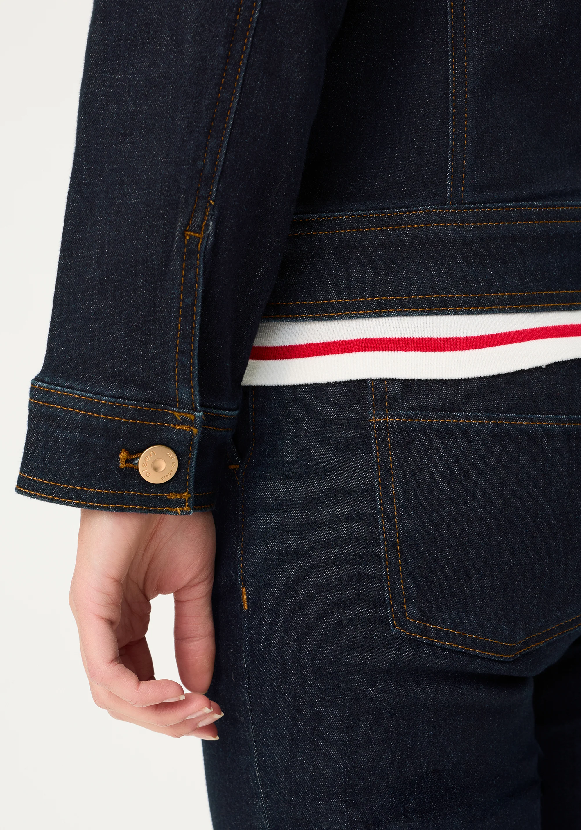 Dark Denim Jacket - Image 3