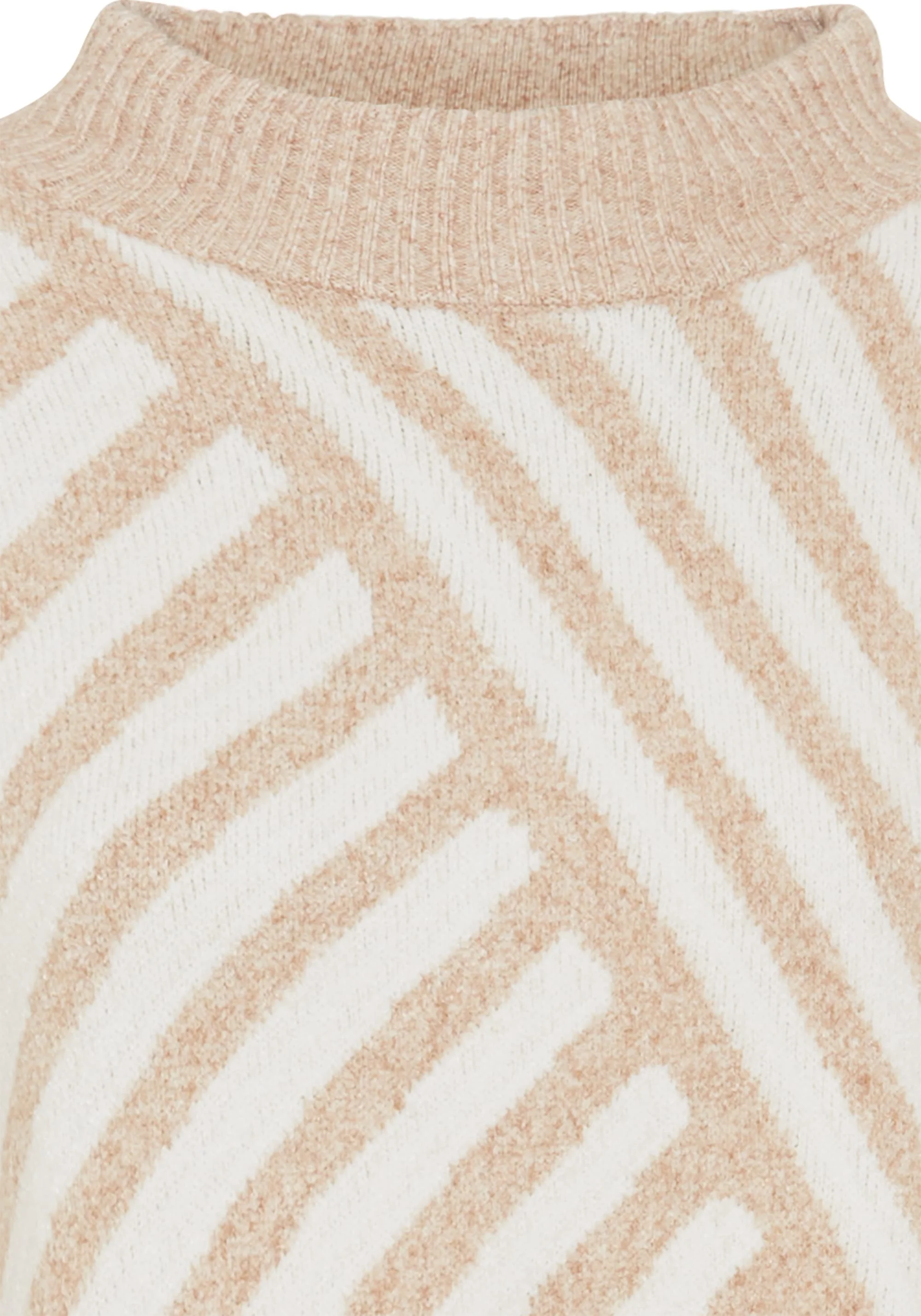 Diagonal Stripe Tunic Sweater - Image 6