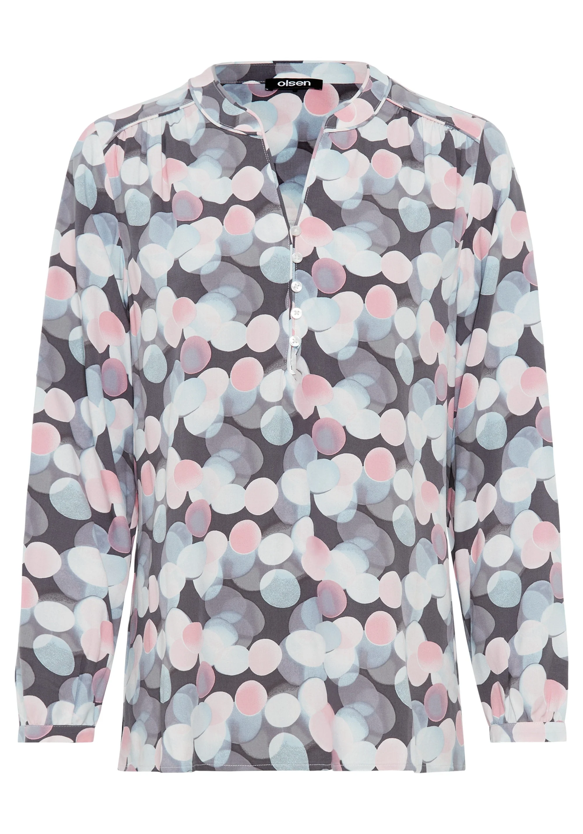 Digital Dot Tunic Blouse - Image 3