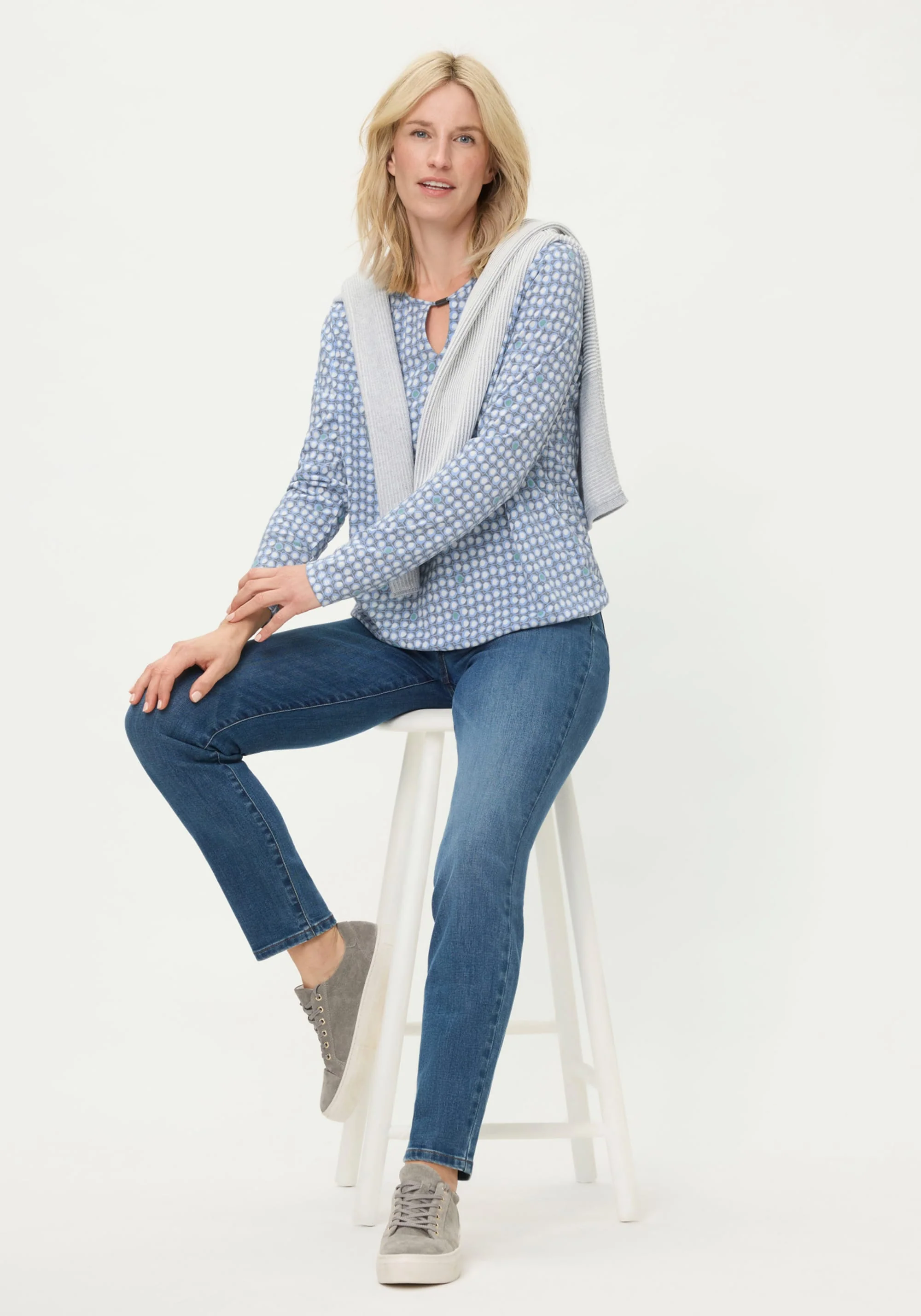 Dot Print T-Shirt - Image 4