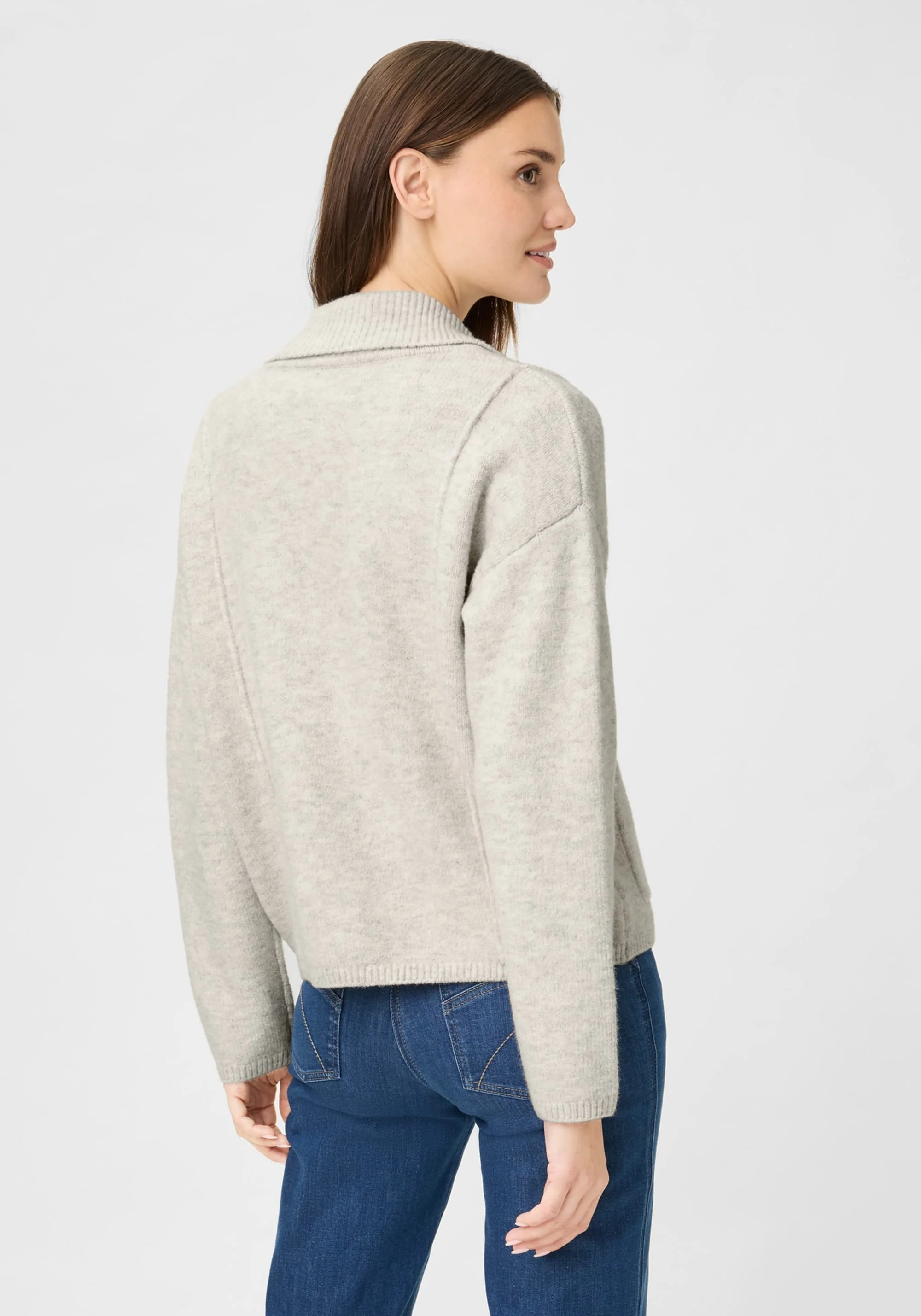 Double Breasted Sweater Cardigan - Image 3