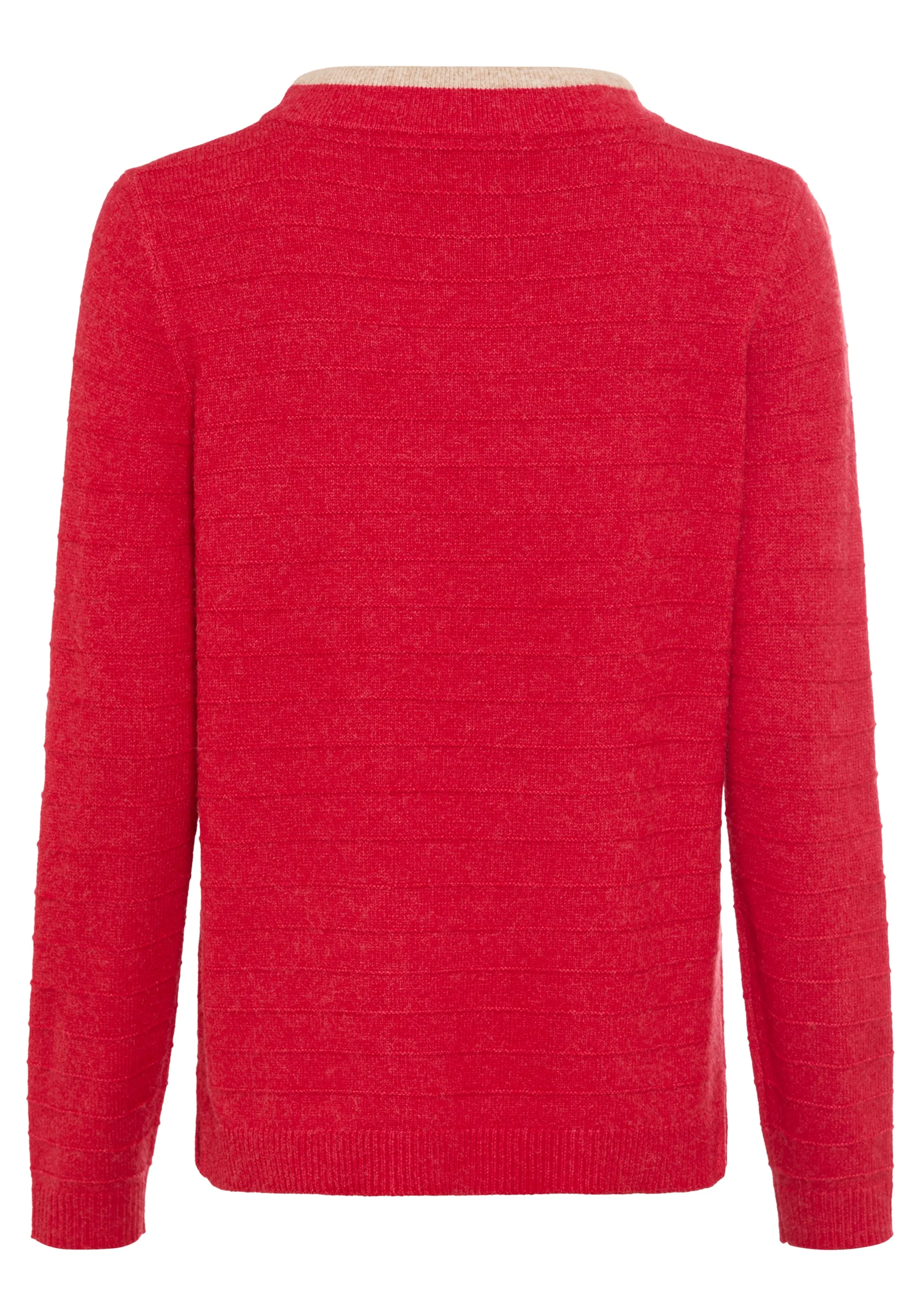 Drawstring Neck Mélange Sweater - Image 7