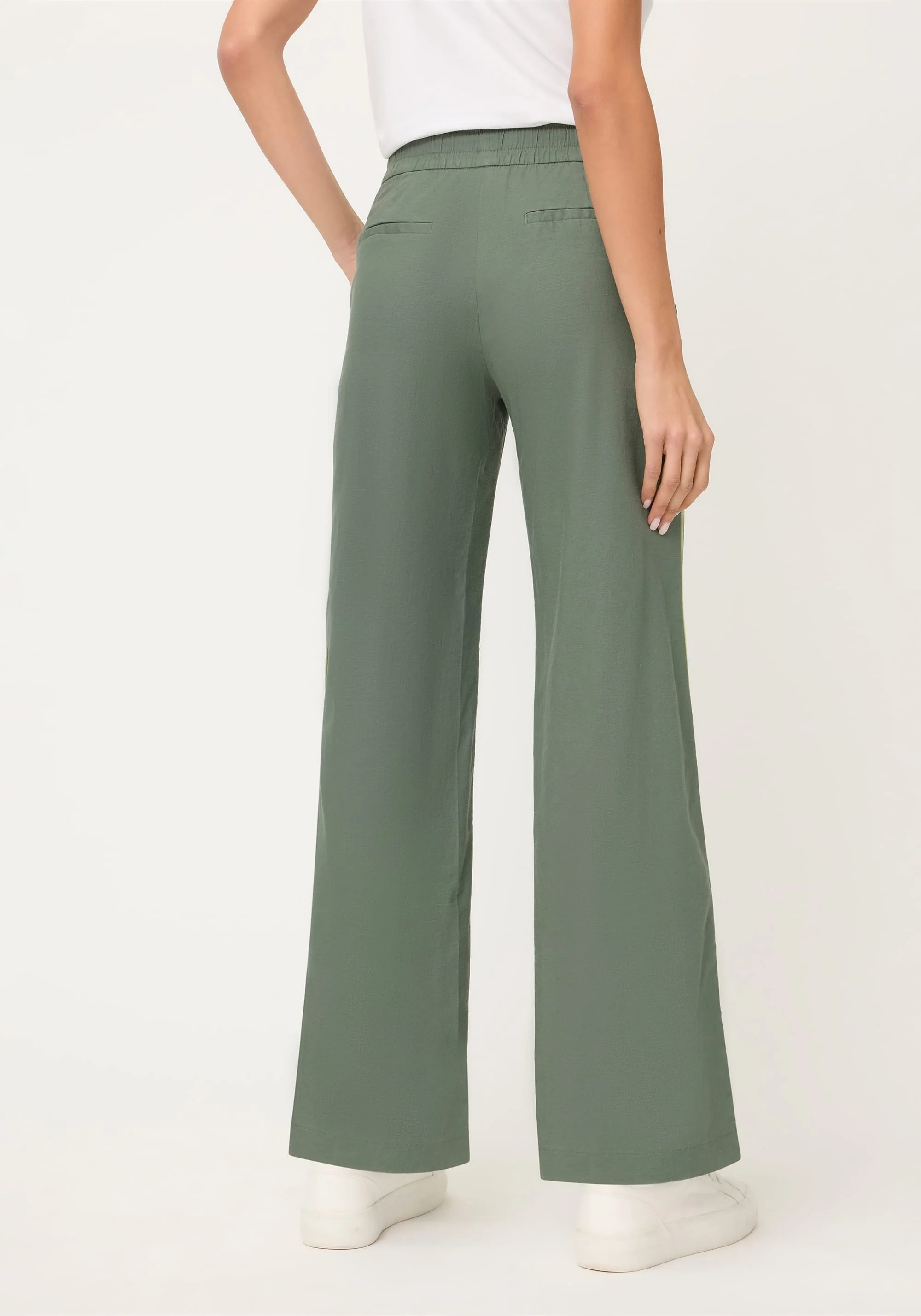 Drawstring Side Stripe Pant - Image 3