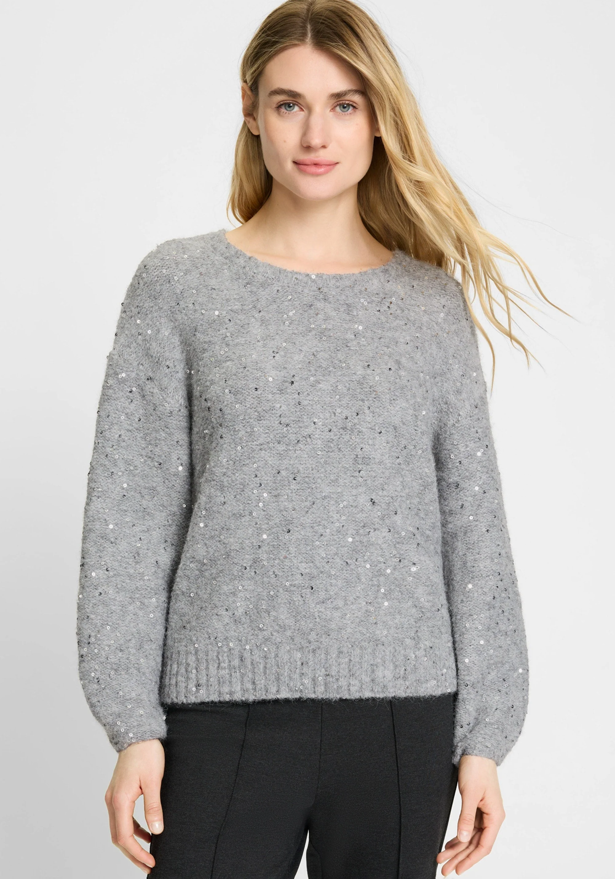 Embellished Bouclé Sweater - Image 2