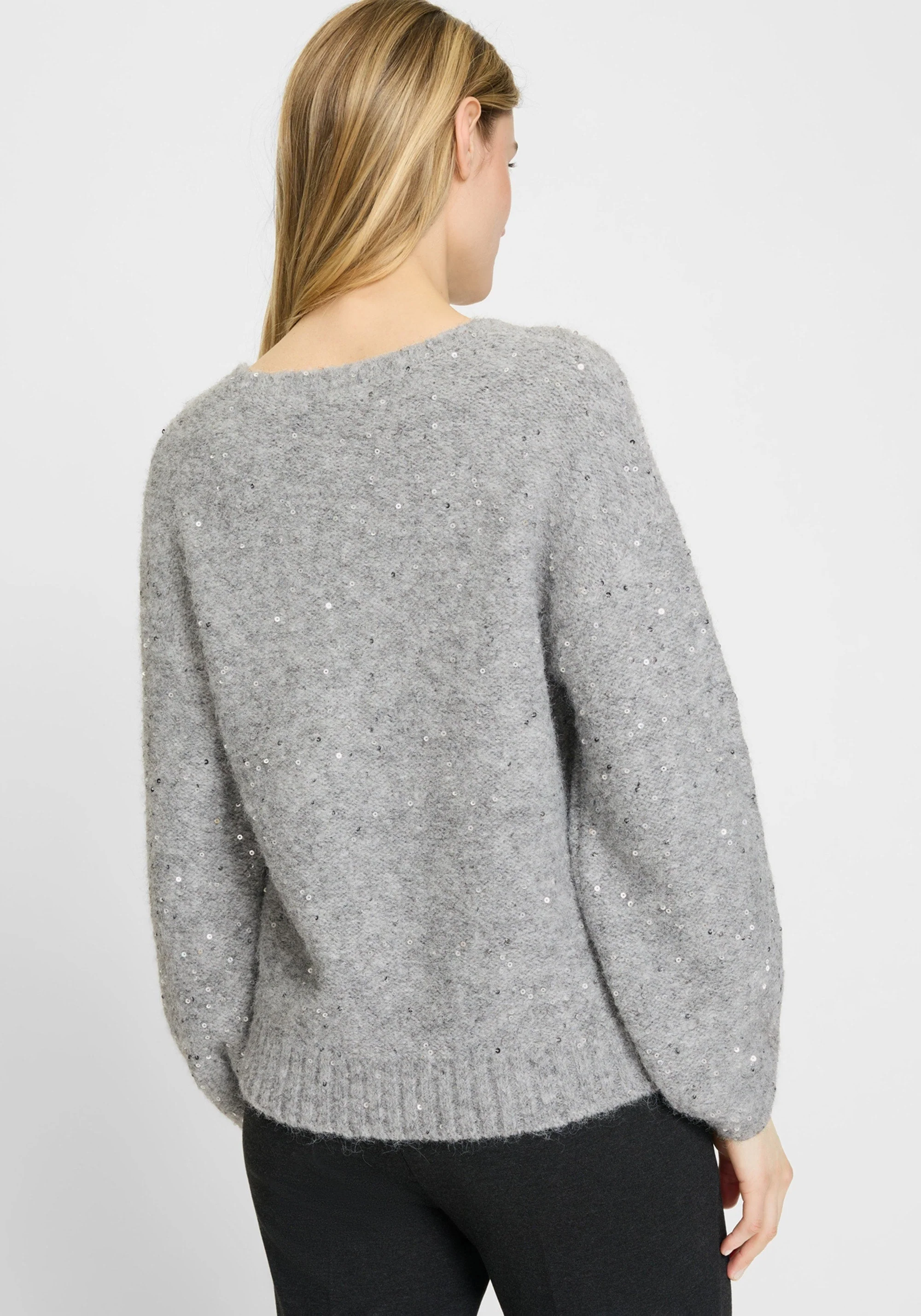 Embellished Bouclé Sweater - Image 3