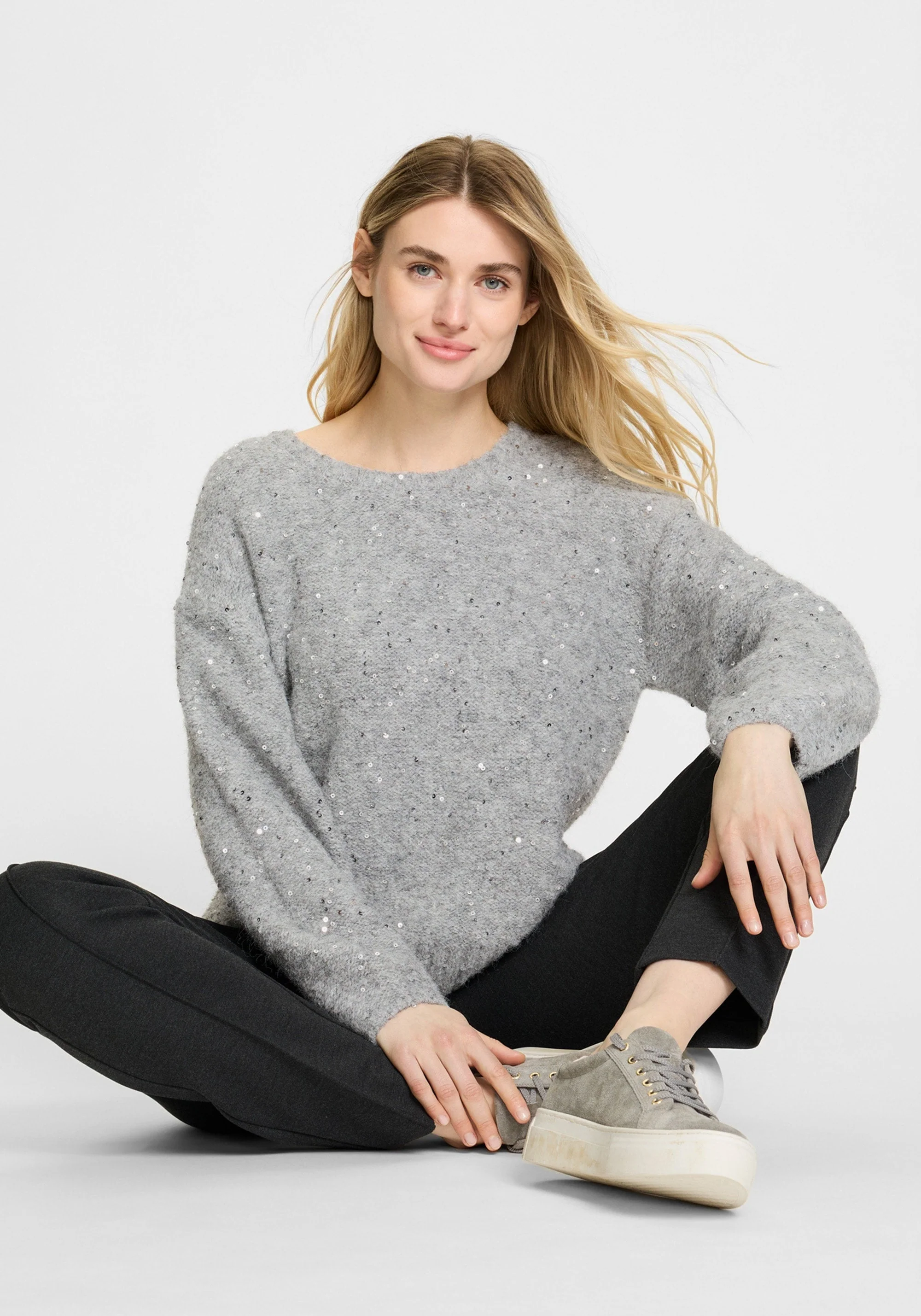 Embellished Bouclé Sweater - Image 4