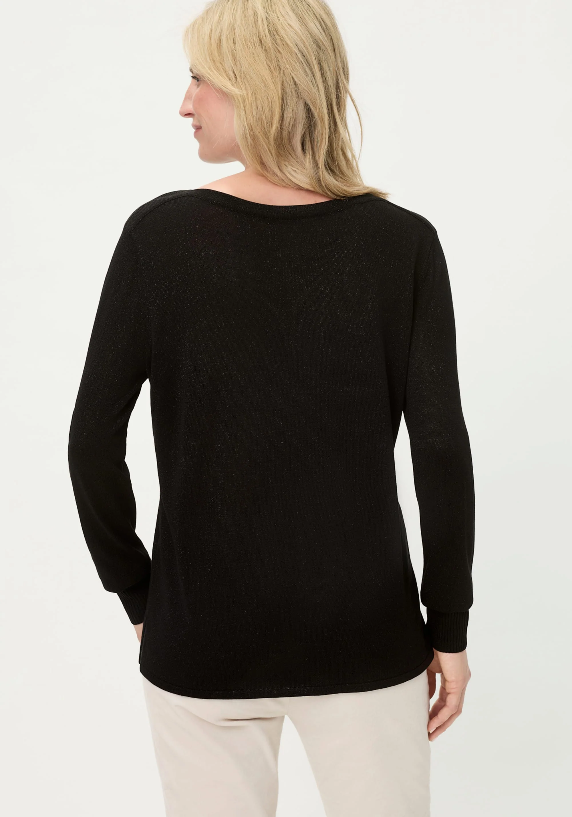 Embellished Fine Gauge Sweater - Image 3