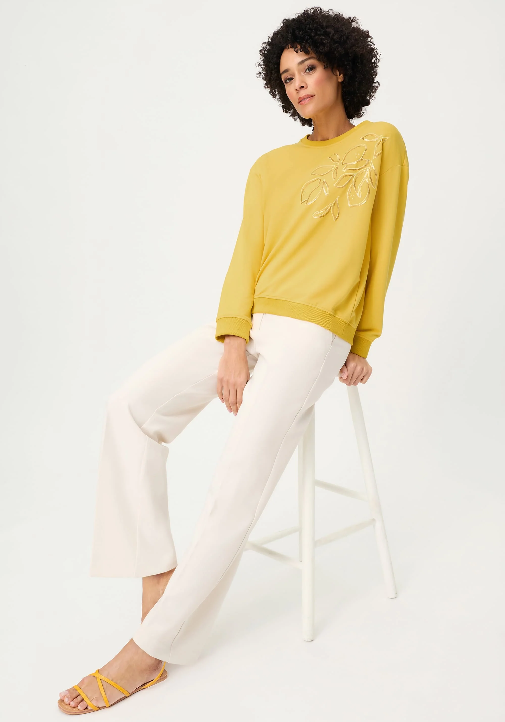 Embellished Jersey Top - Image 5