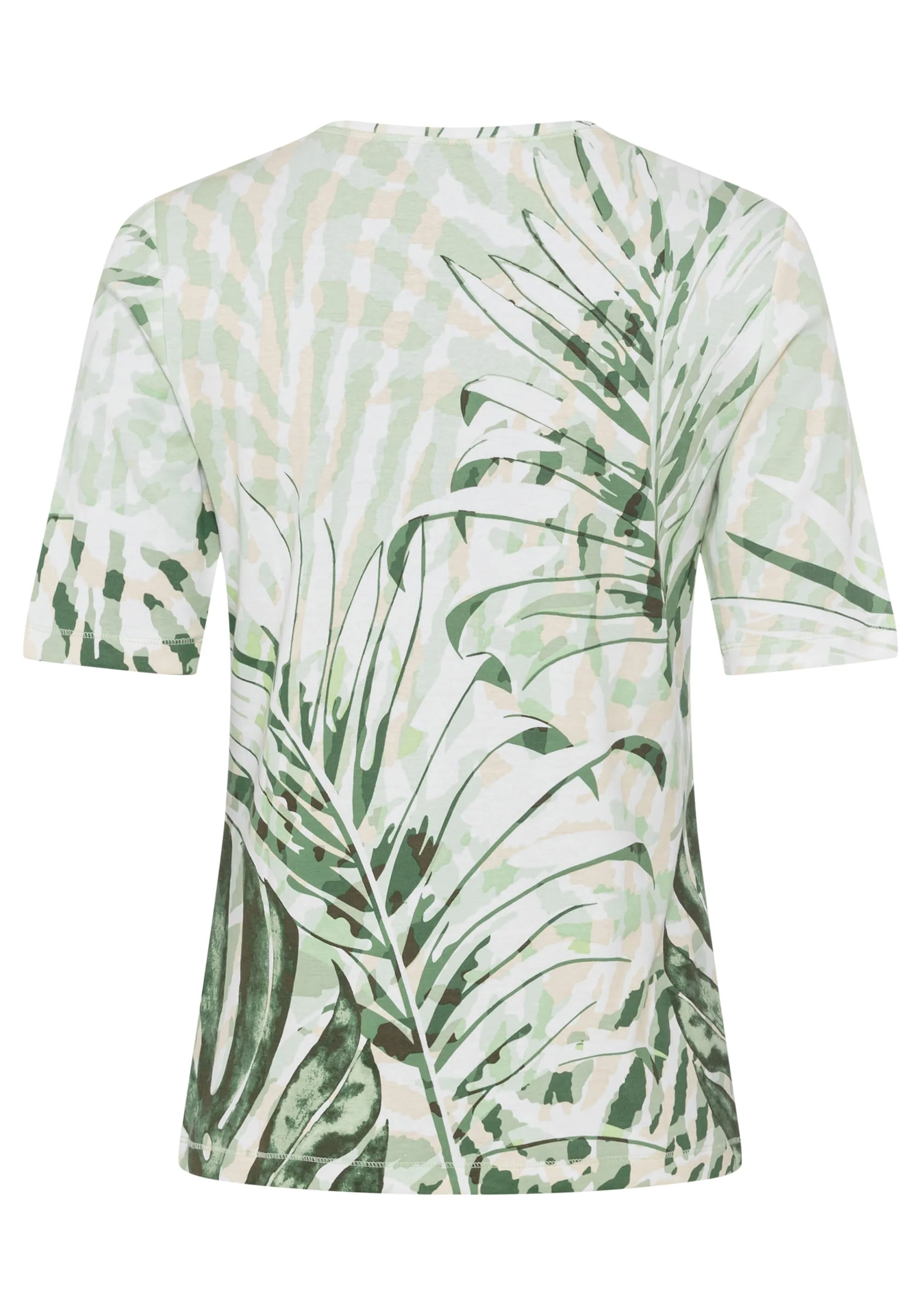 Embellished Palm Print T-Shirt - Image 4