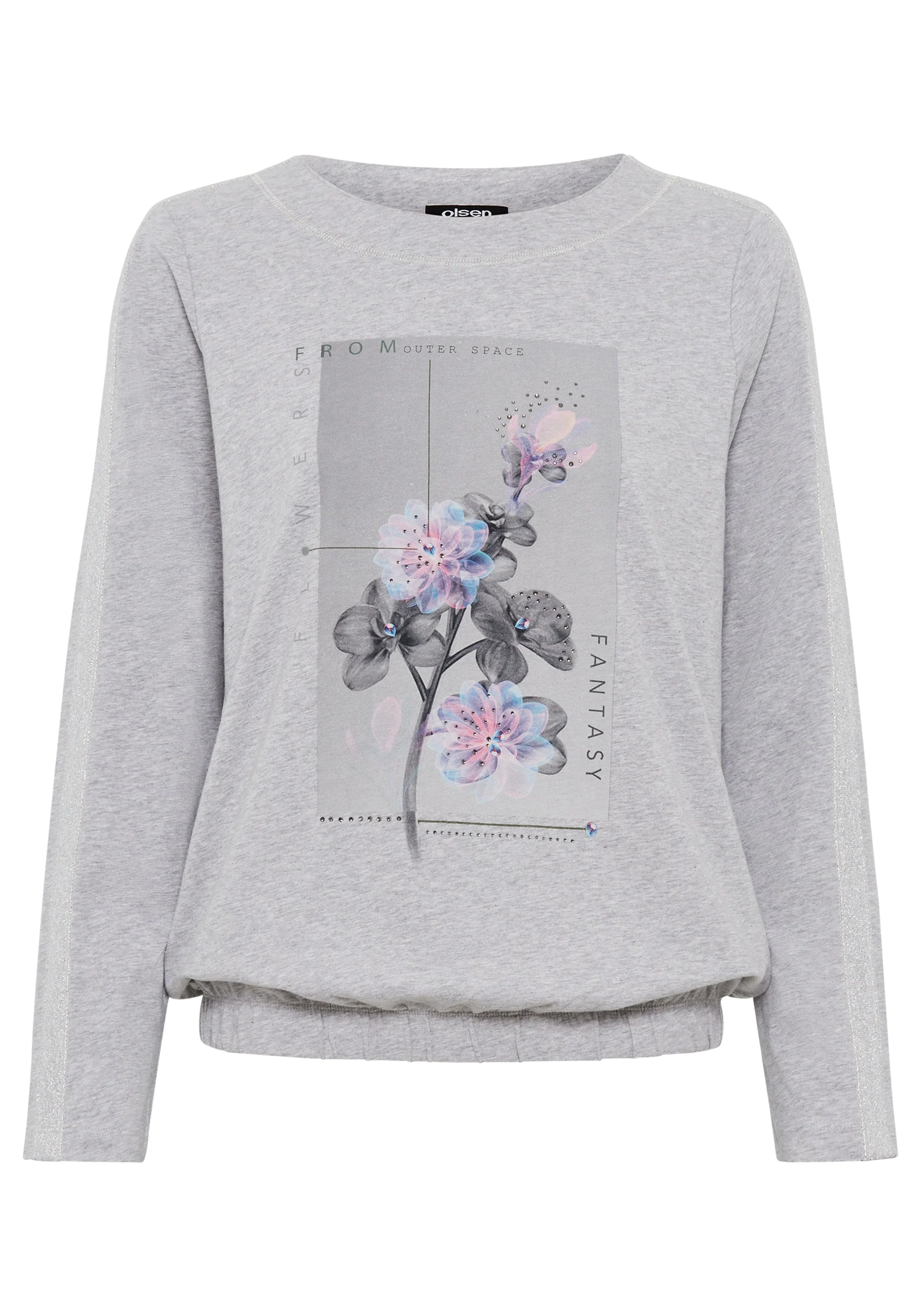 Embellished Placement Print T-Shirt - Image 3