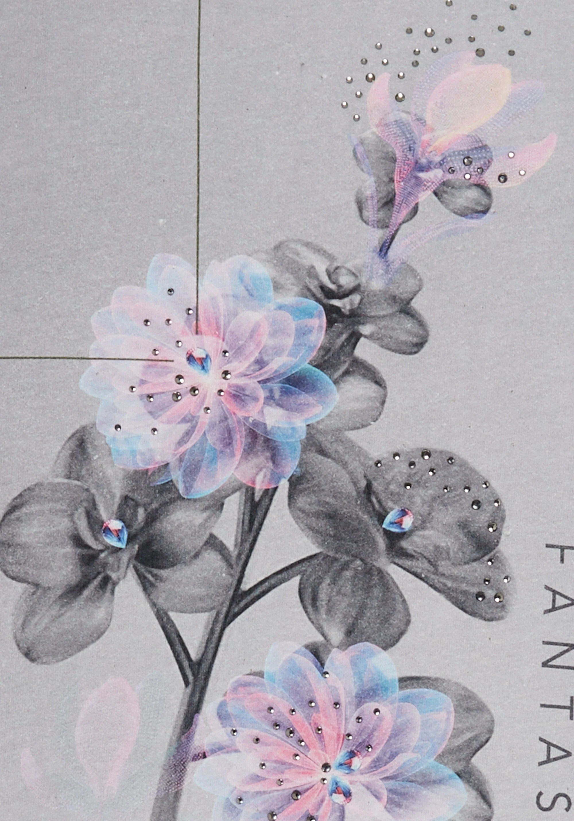 Embellished Placement Print T-Shirt - Image 5