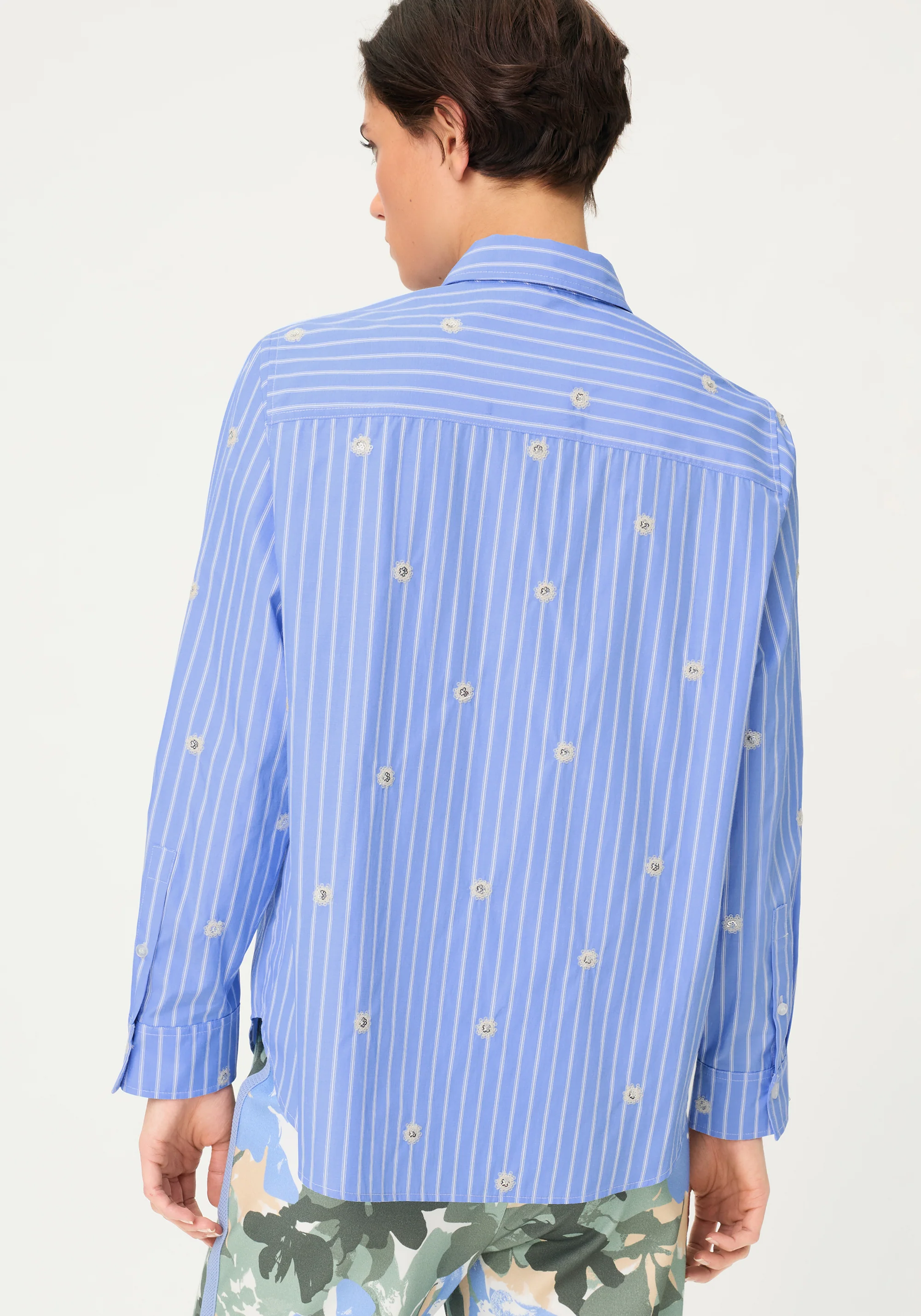 Embellished Stripe Shirt - Image 2
