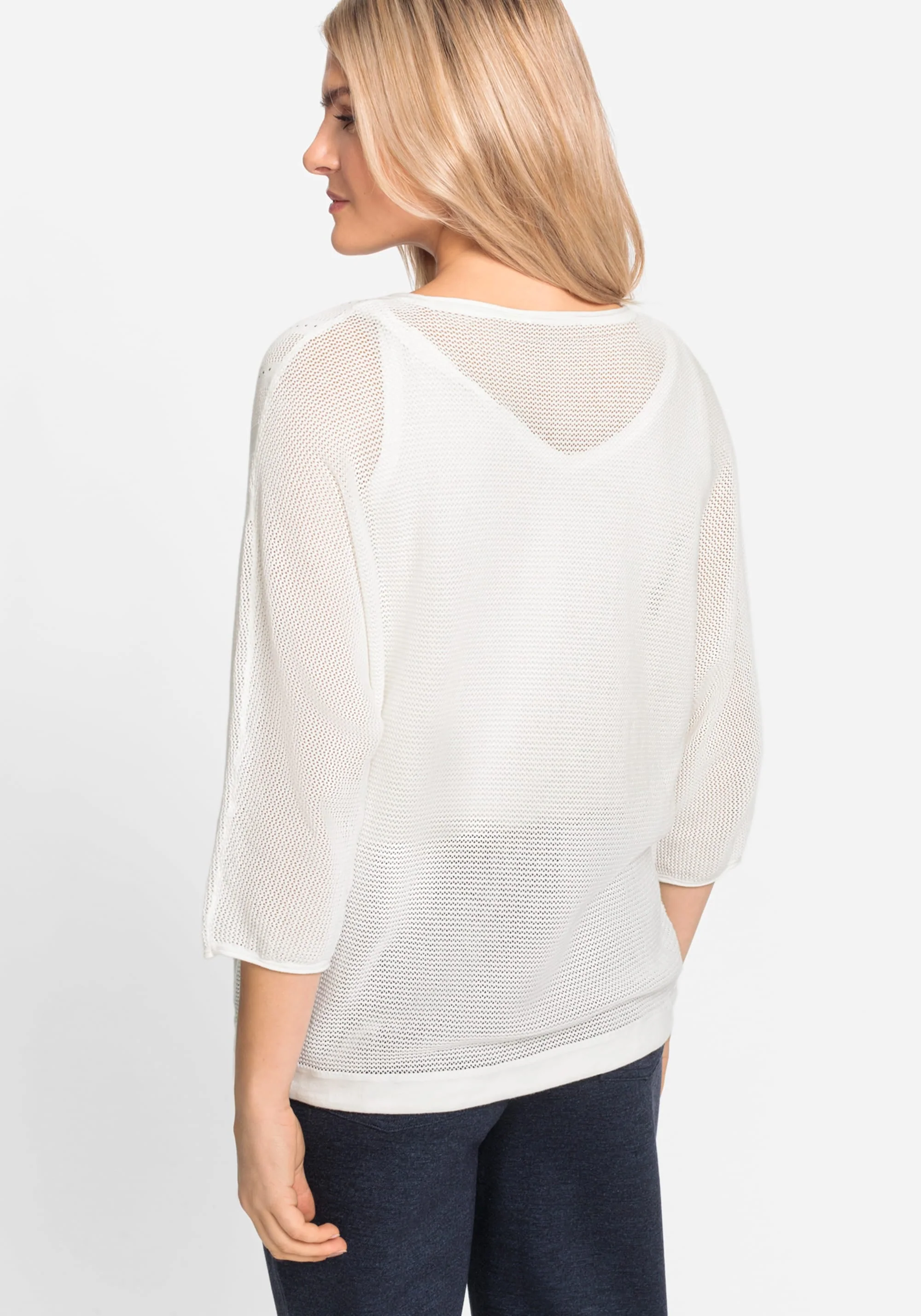 Embellished Waffle Knit Pullover - Image 2