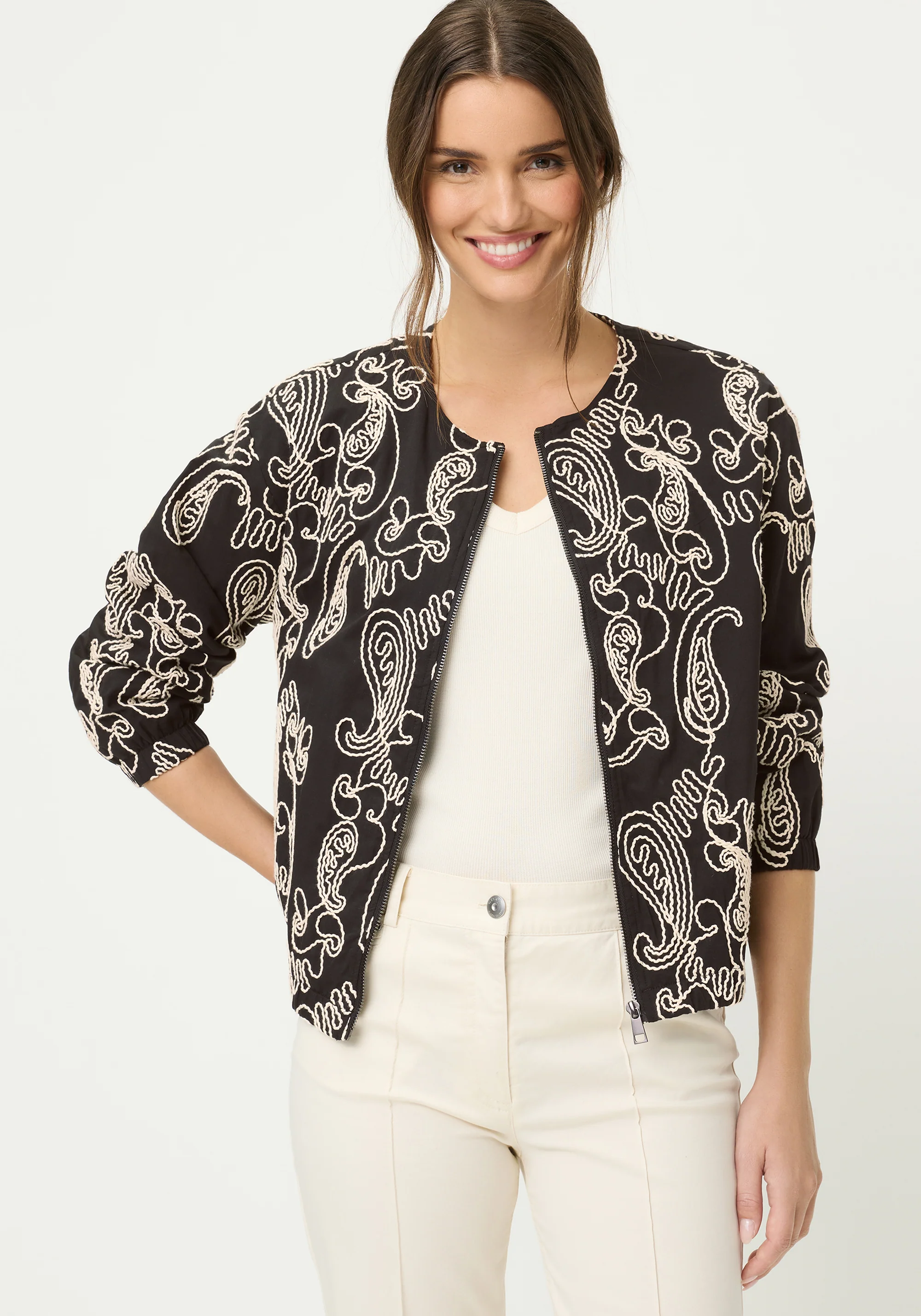 Embroidered Indoor Jacket - Image 2