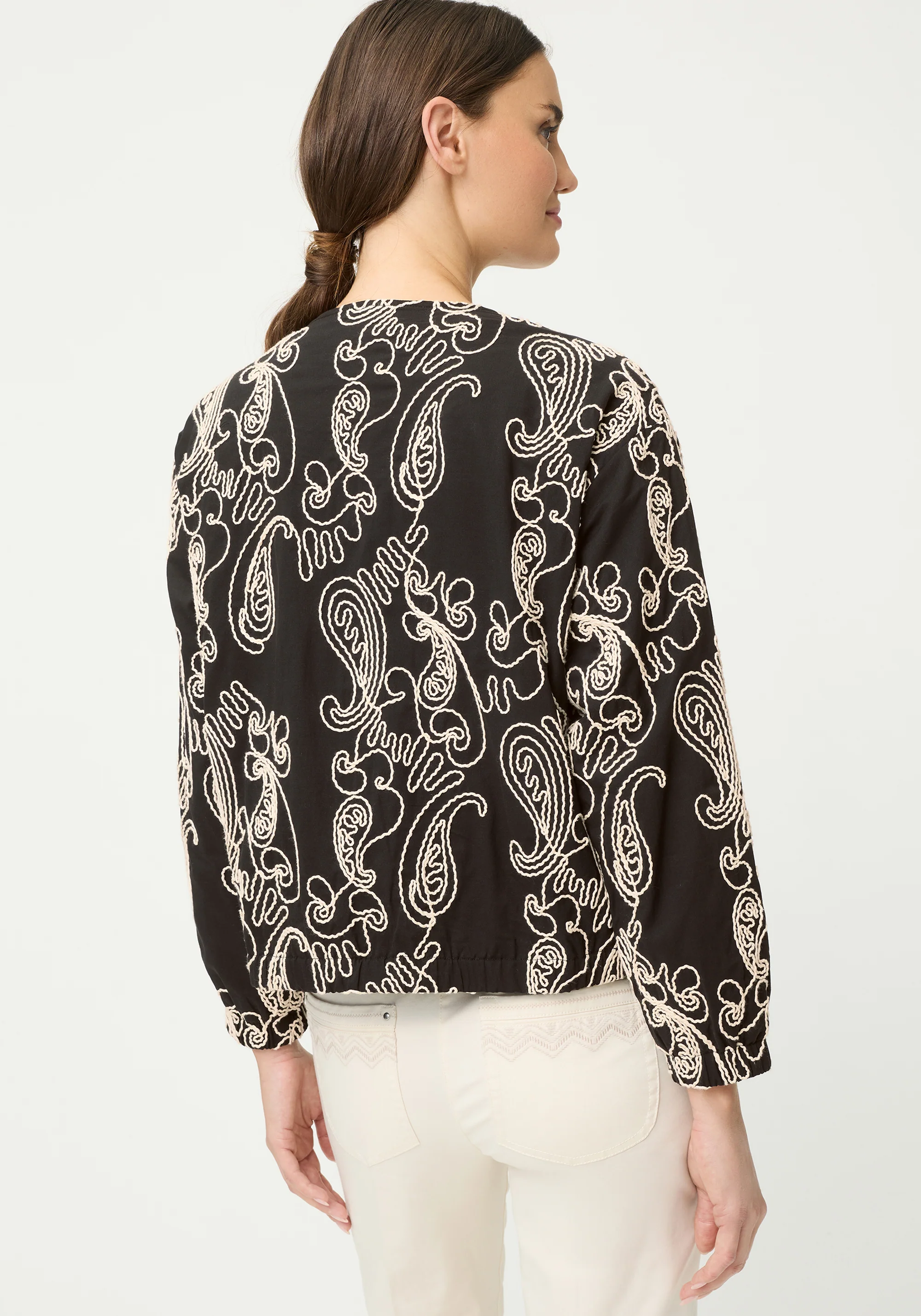 Embroidered Indoor Jacket - Image 3