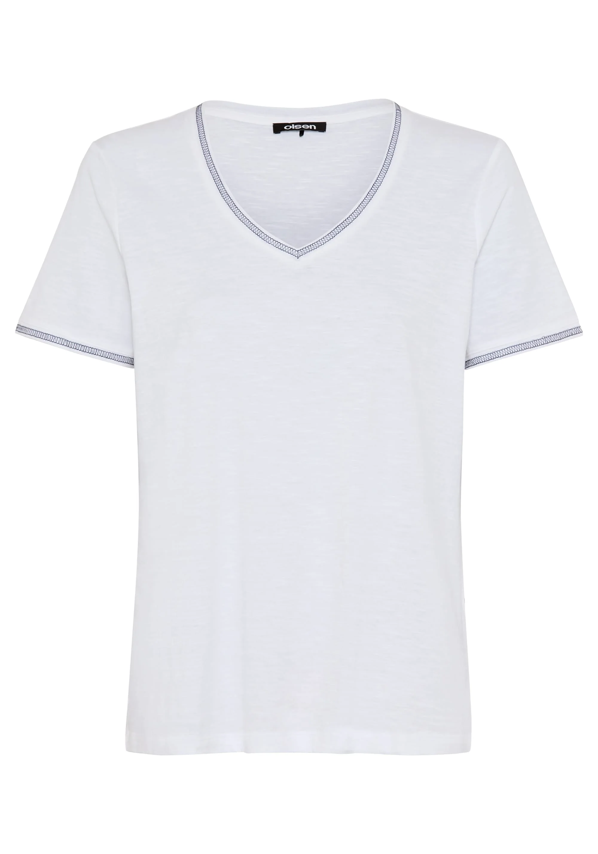 Embroidered Trim T-Shirt - Image 5