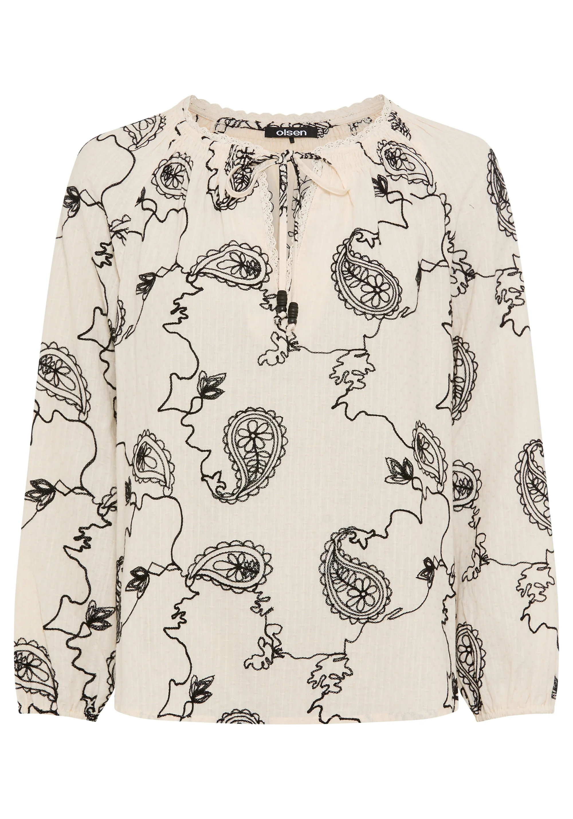 Embroidered Tunic Blouse - Image 5