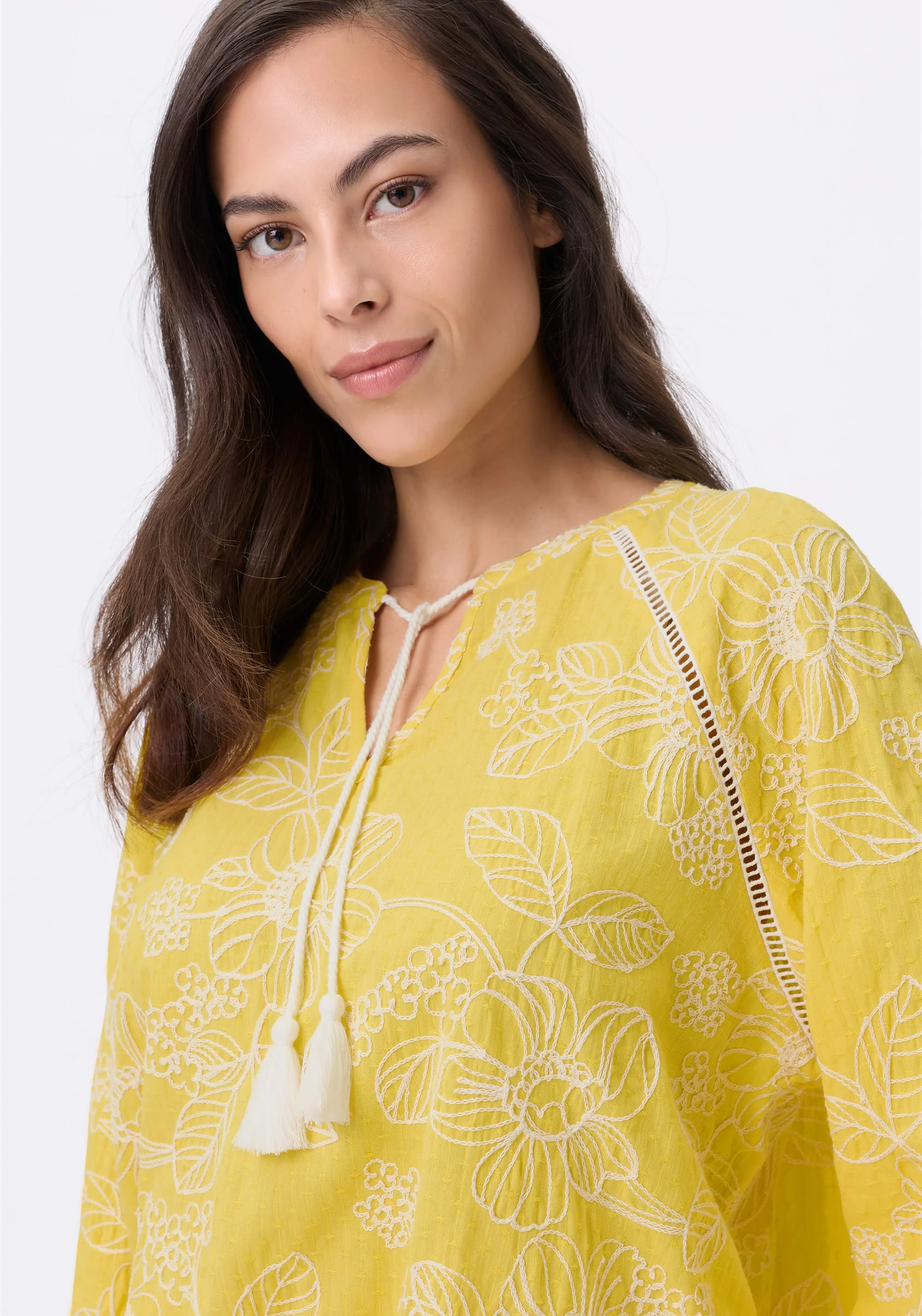 Embroidered Tunic Blouse