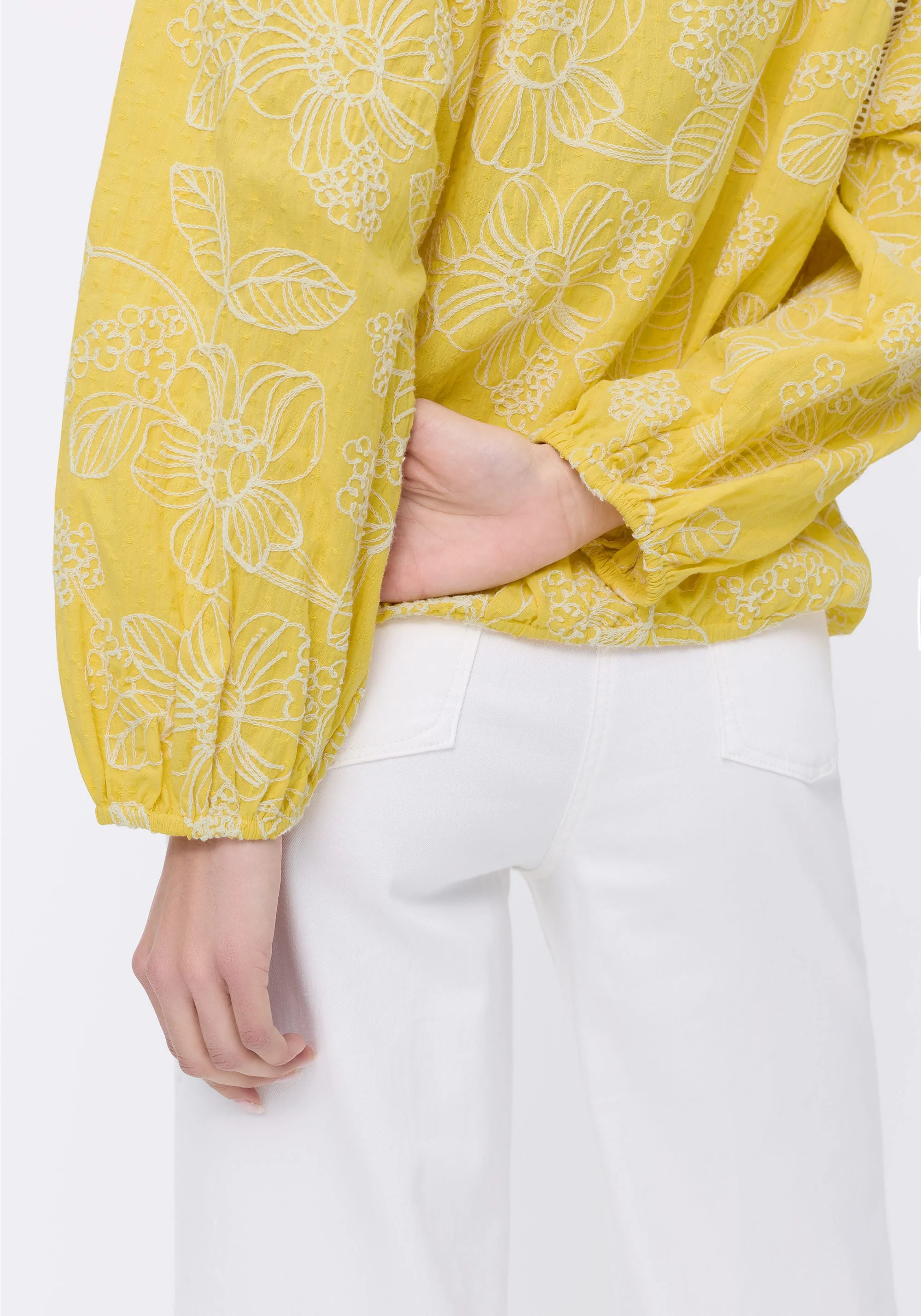 Embroidered Tunic Blouse - Image 4