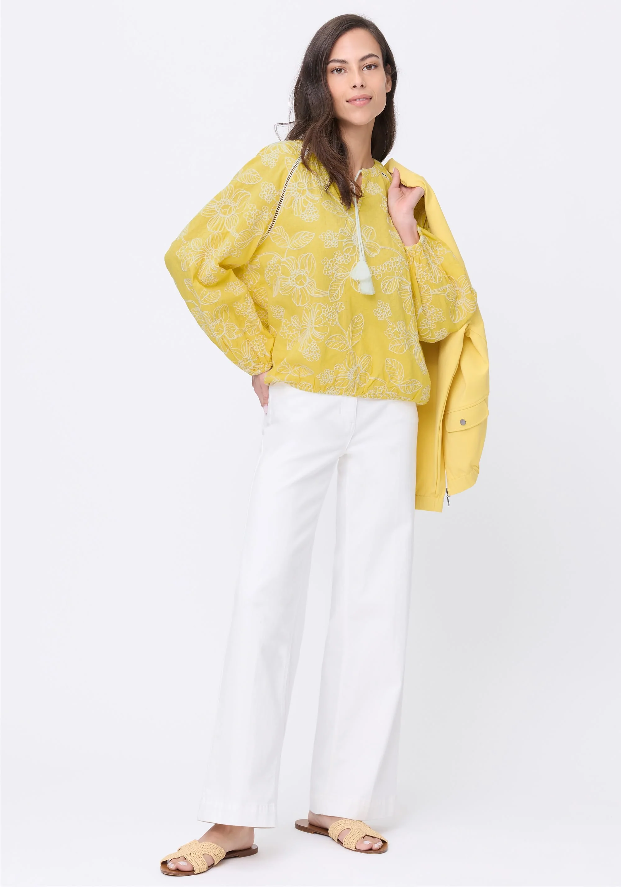 Embroidered Tunic Blouse - Image 5