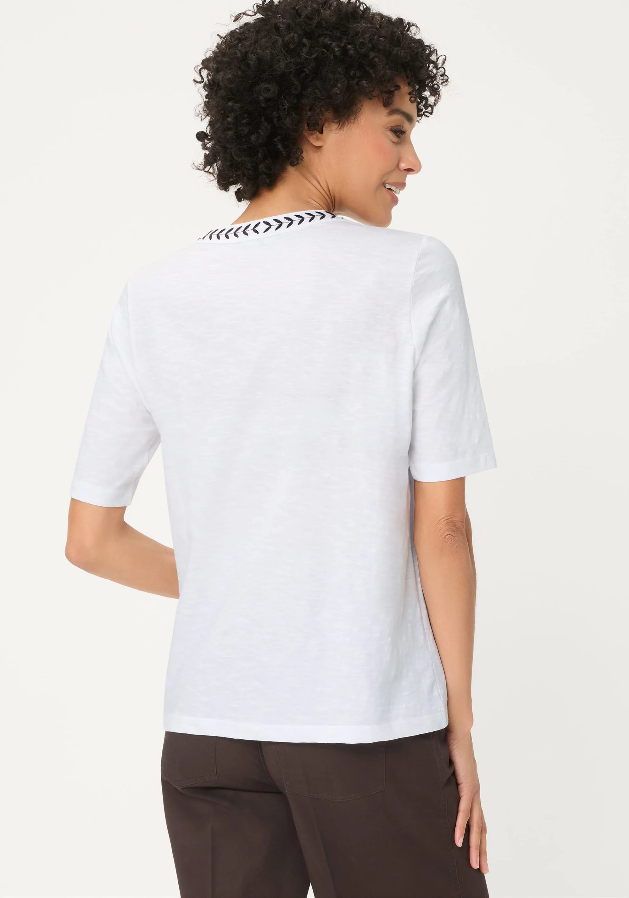 Embroidered Tunic T-Shirt - Image 3