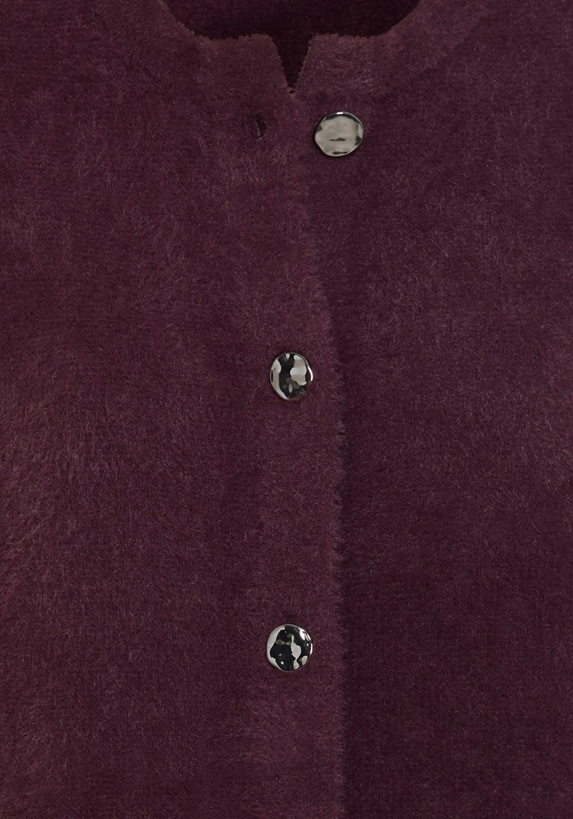 Eyelash Yarn Cardigan - Image 7