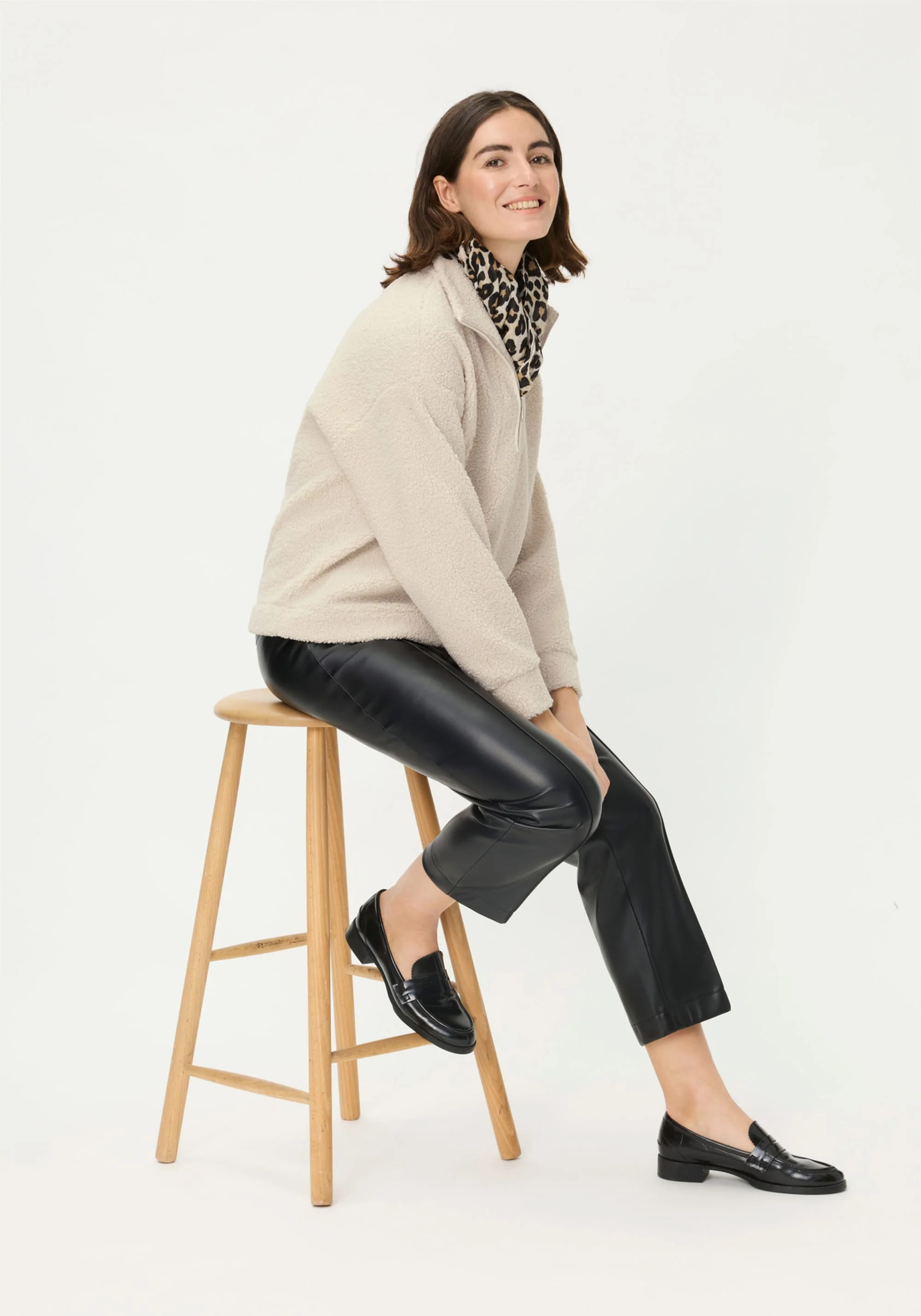 Faux Sherpa Pullover - Image 4