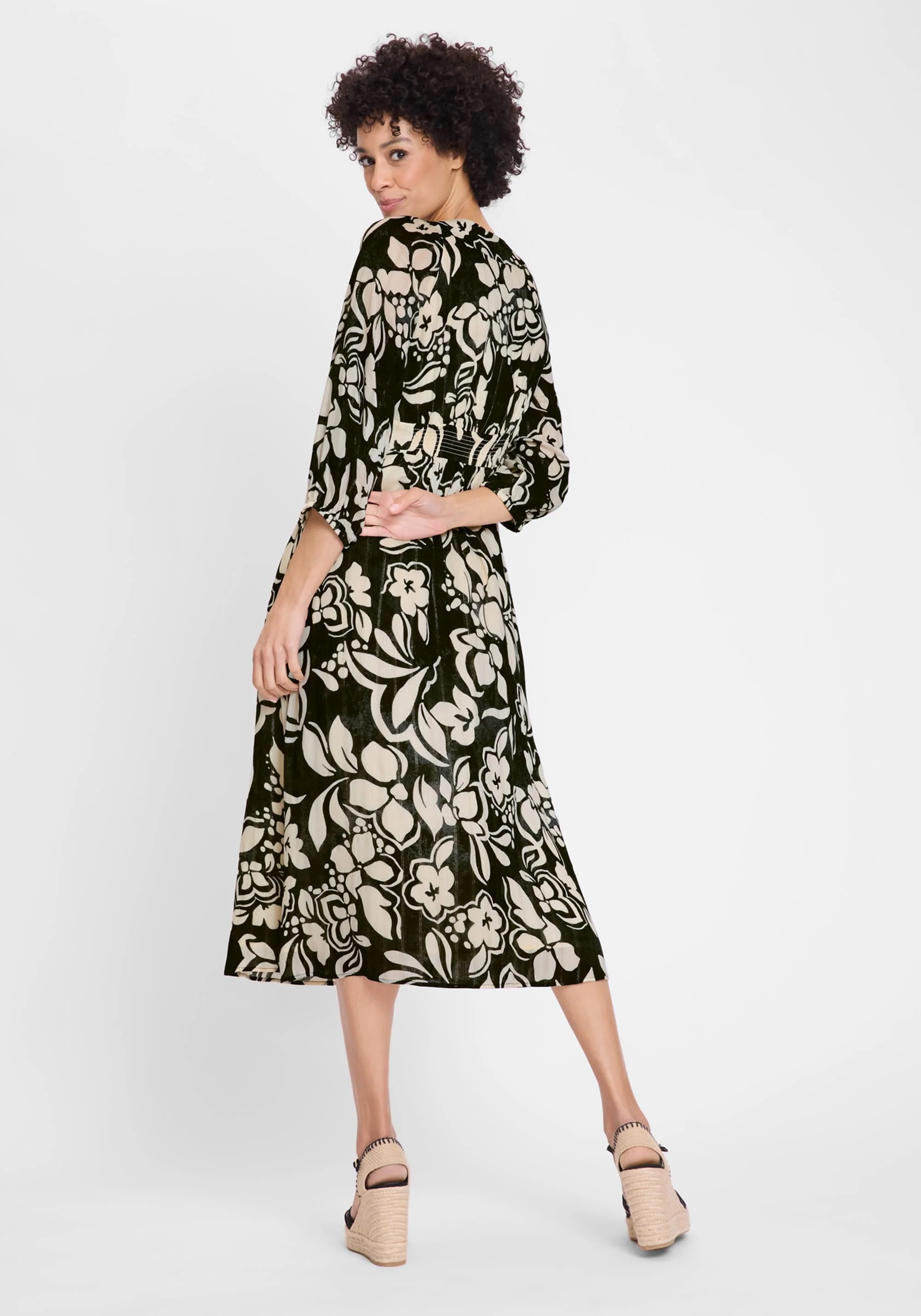 Floral Empire Dress - Image 3