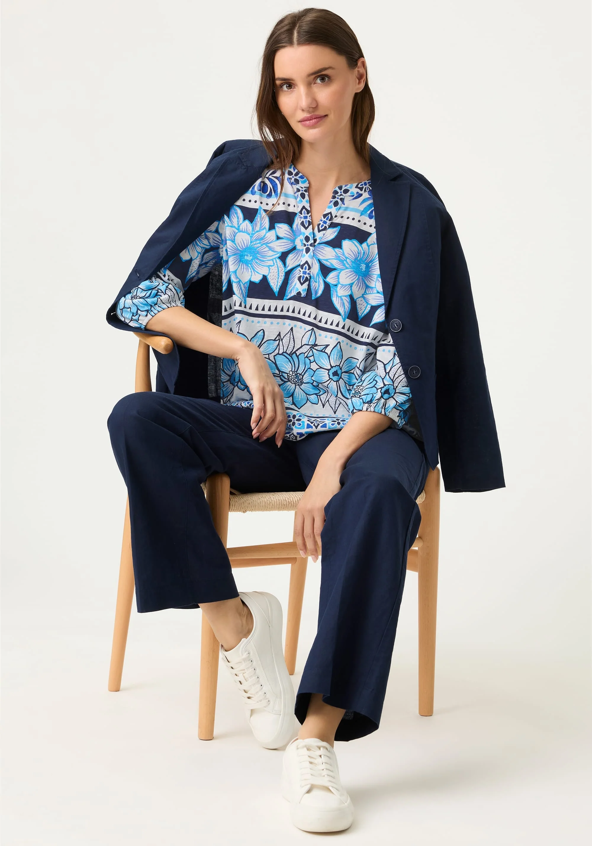 Floral Panneaux T-Shirt - Image 4