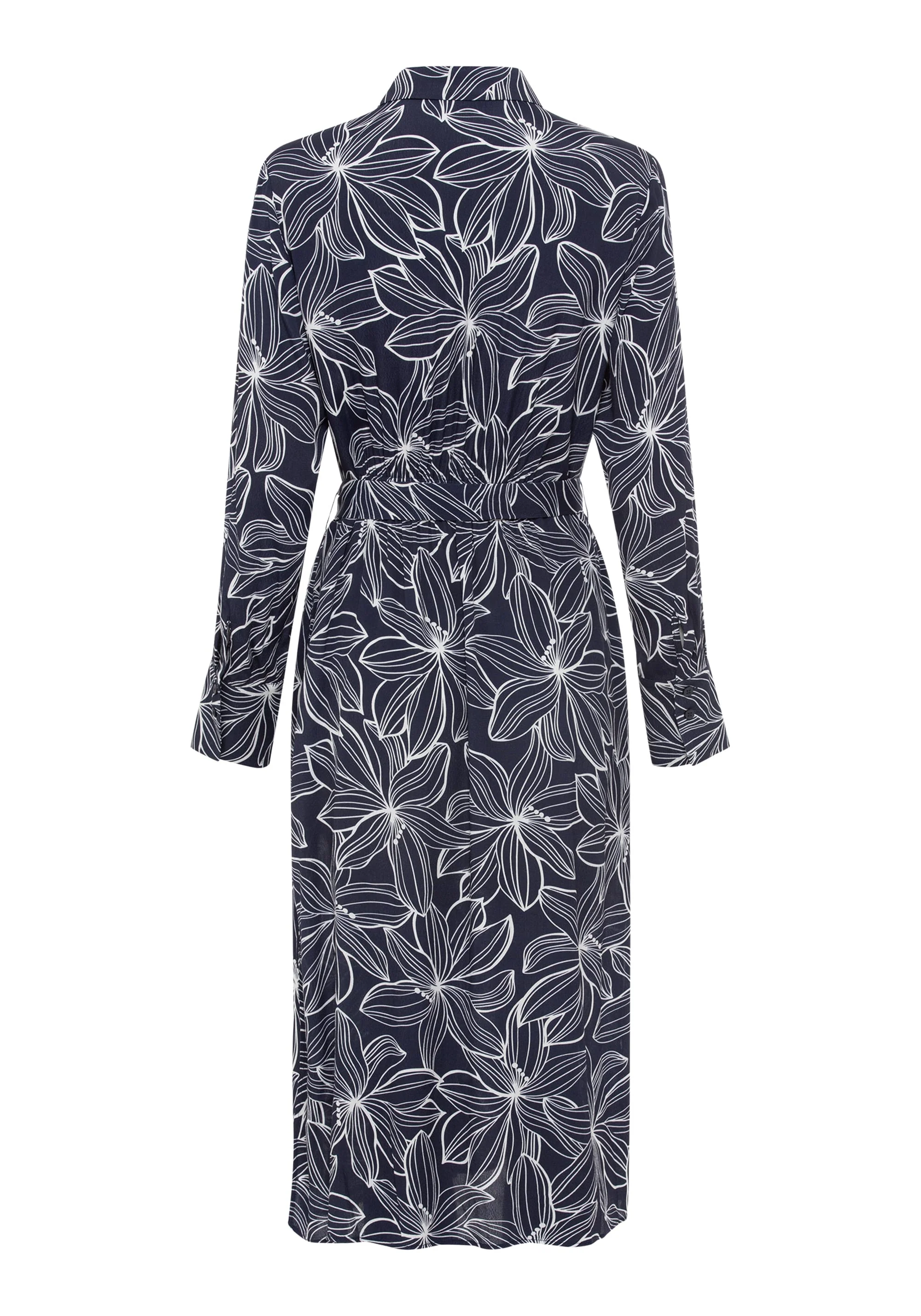 Floral Shirt Dress - Image 5