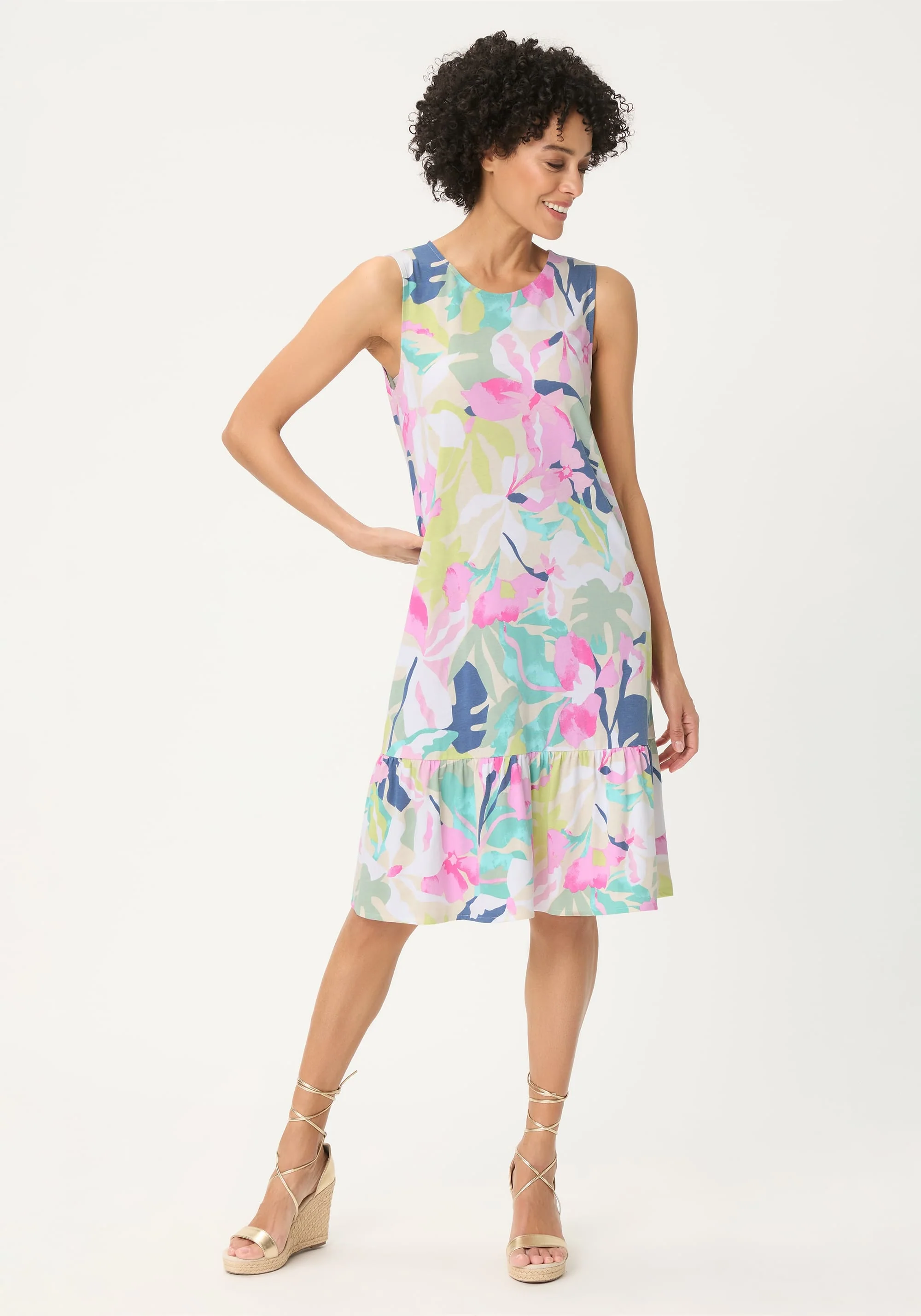 Floral Sleeveless Dress