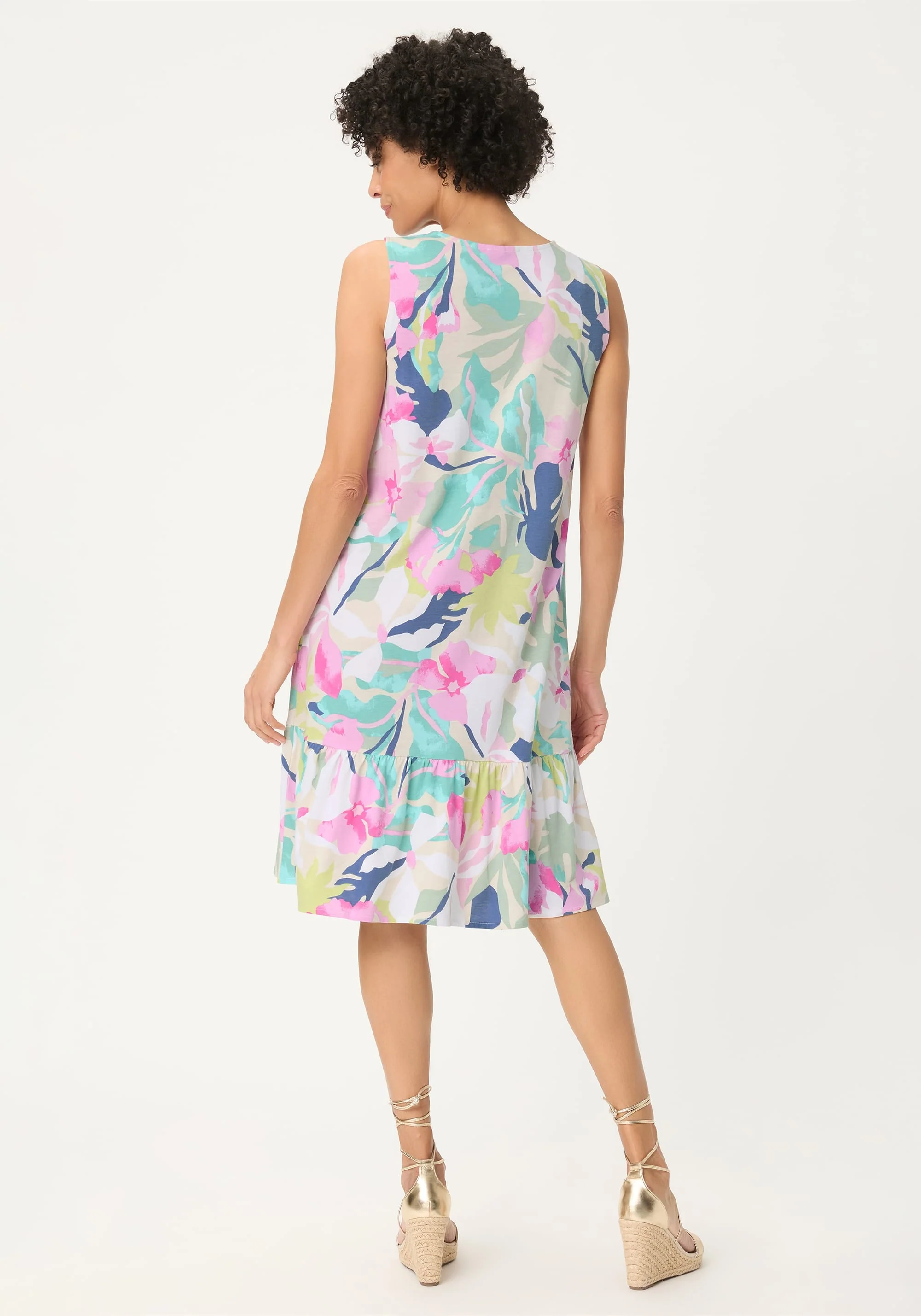 Floral Sleeveless Dress - Image 2