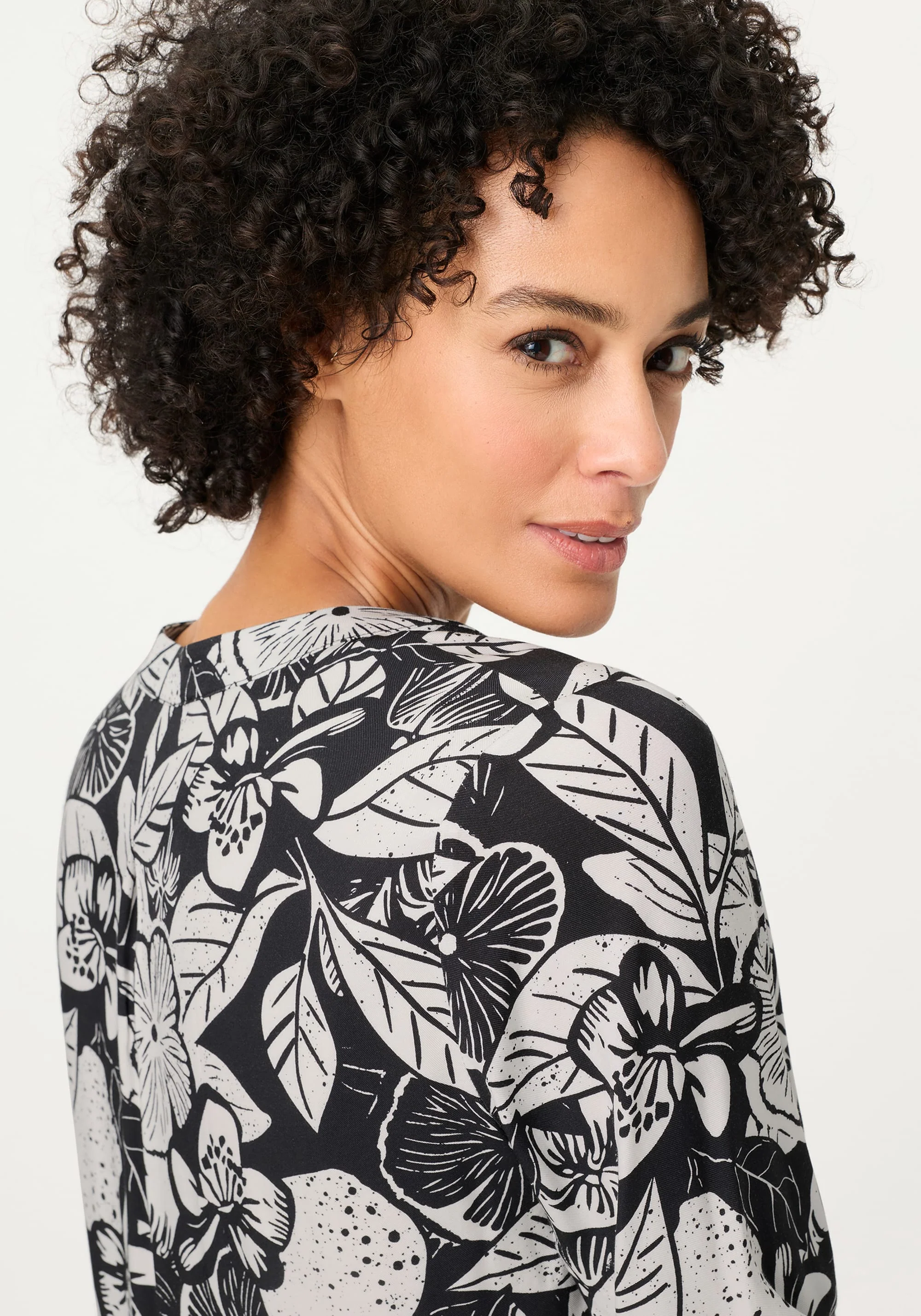 Floral Tunic Dress - Image 3