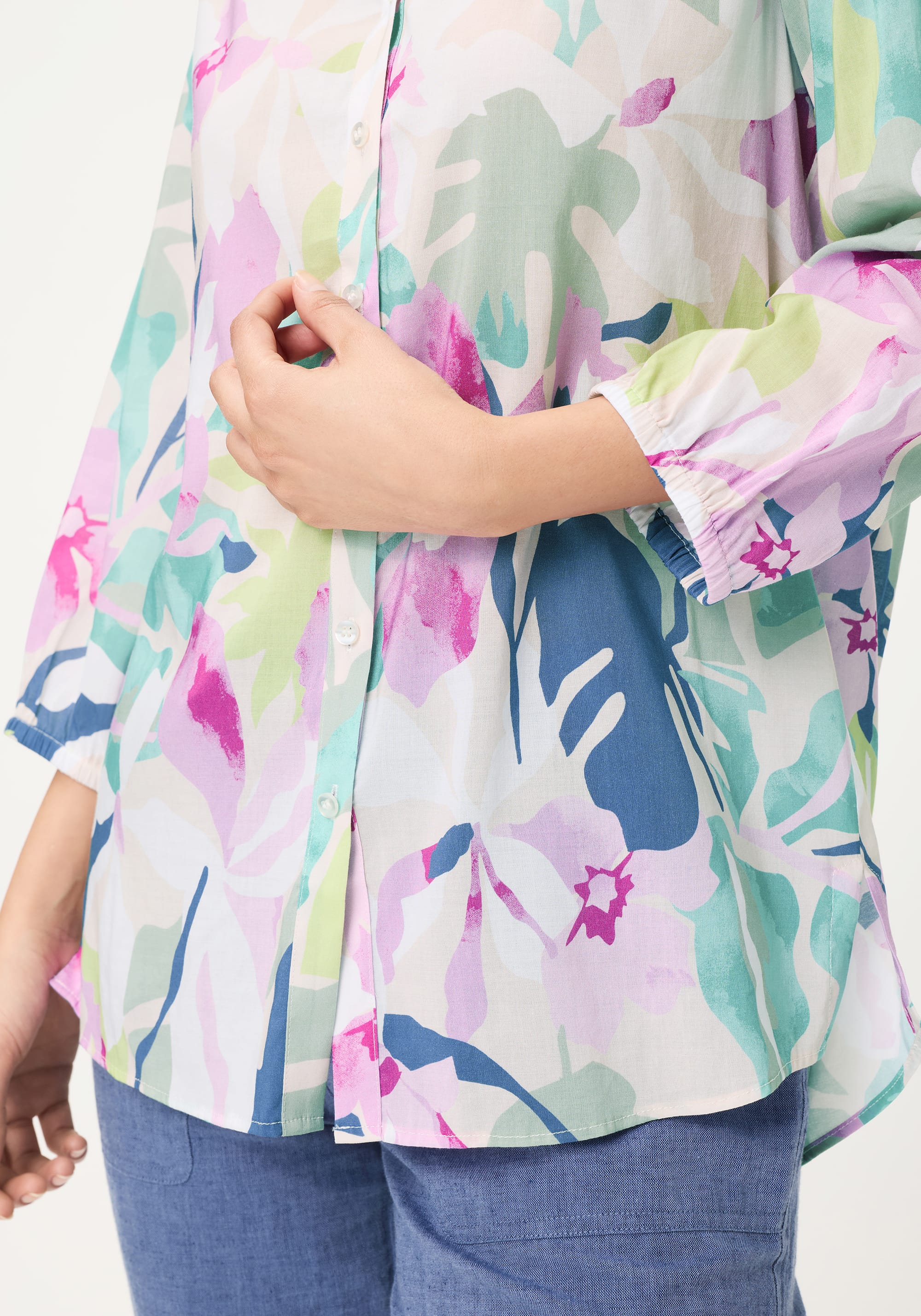 Floral Tunic Shirt - Image 3