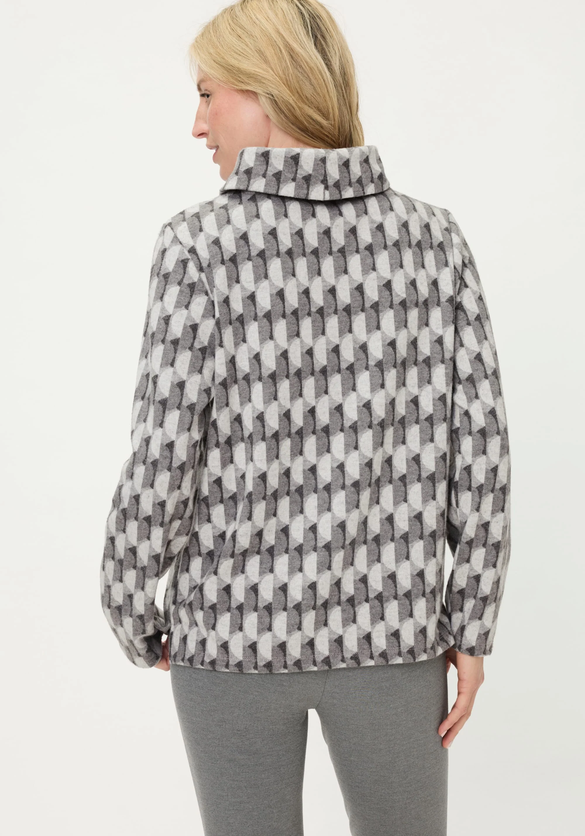 Geo Jersey Top - Image 3