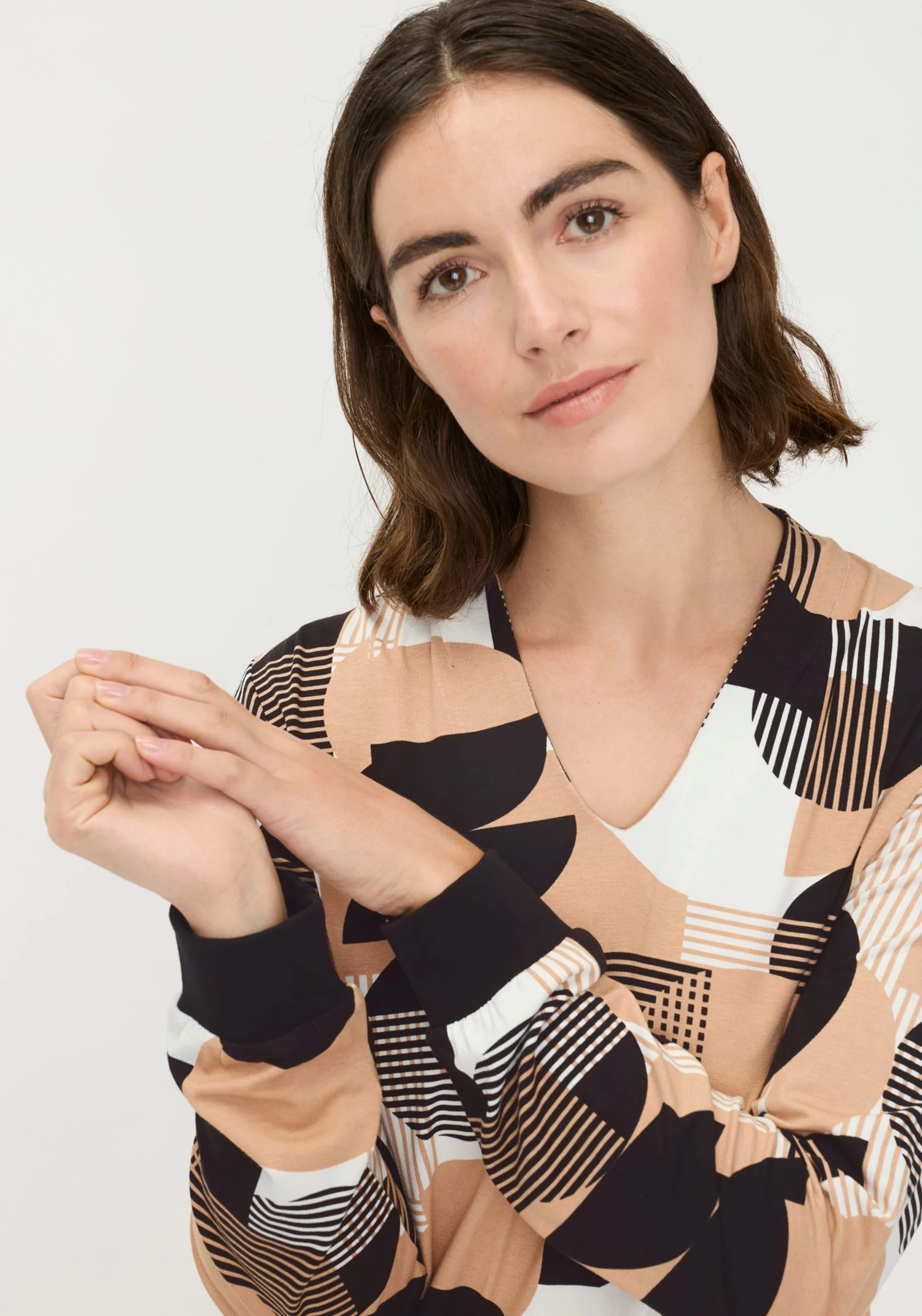 Geo Mixed T-Shirt