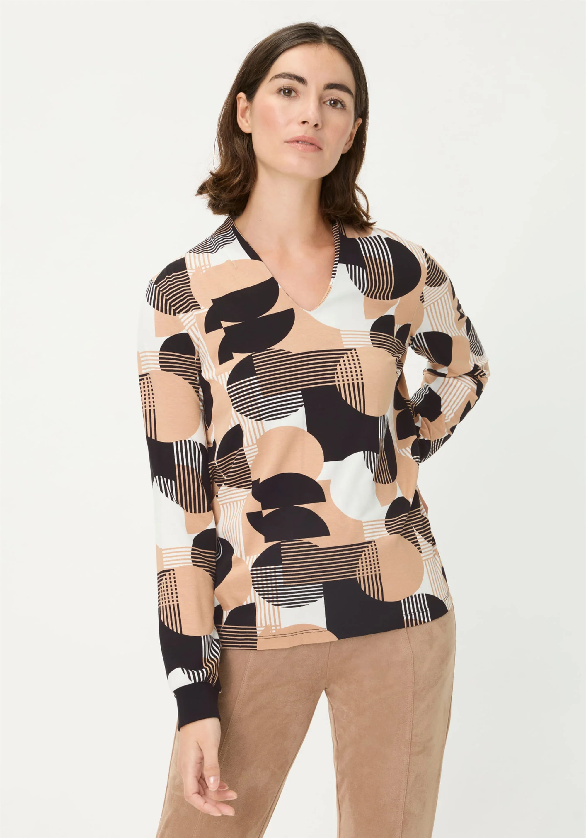 Geo Mixed T-Shirt - Image 2
