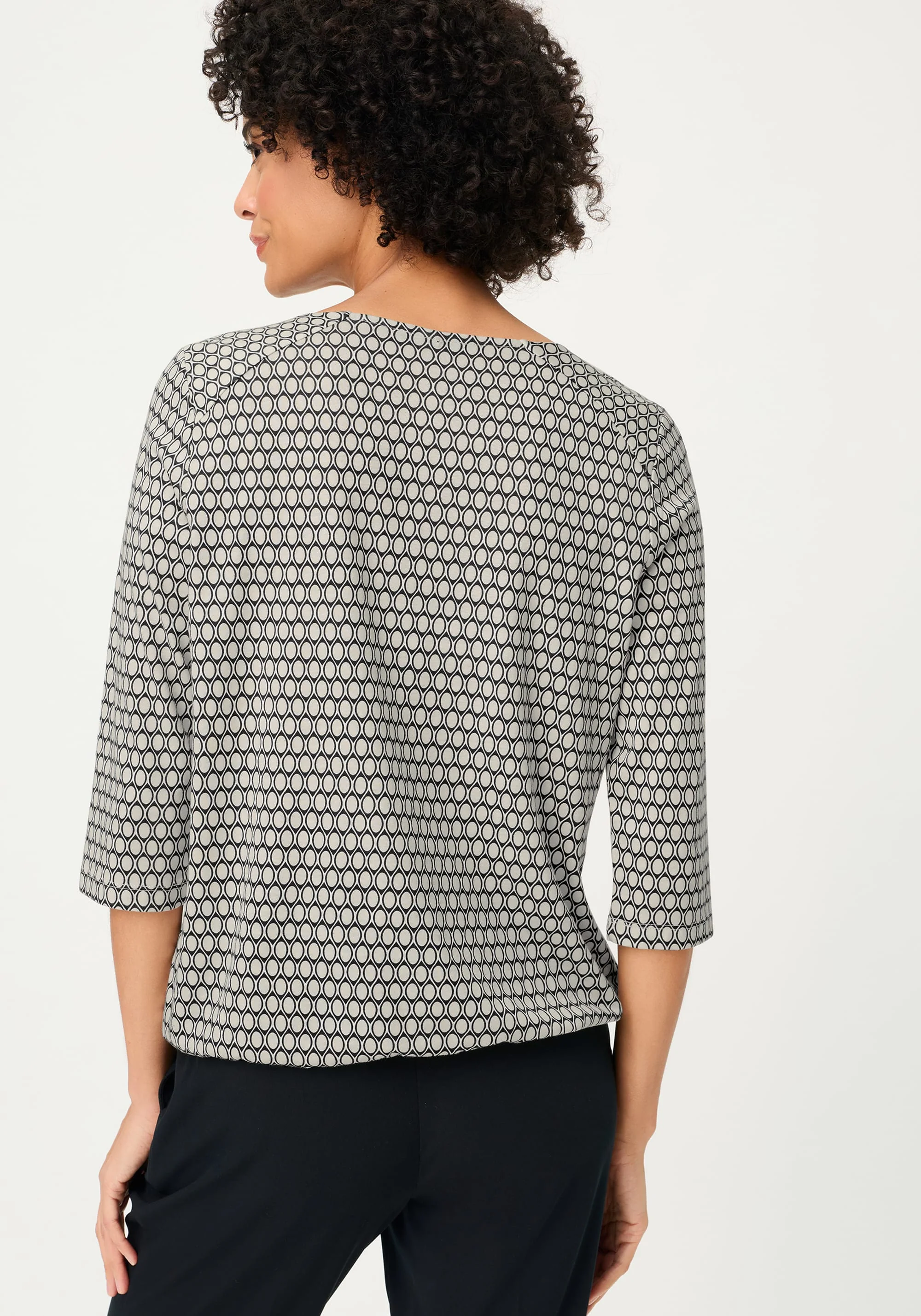 Geo Print T-Shirt - Image 2