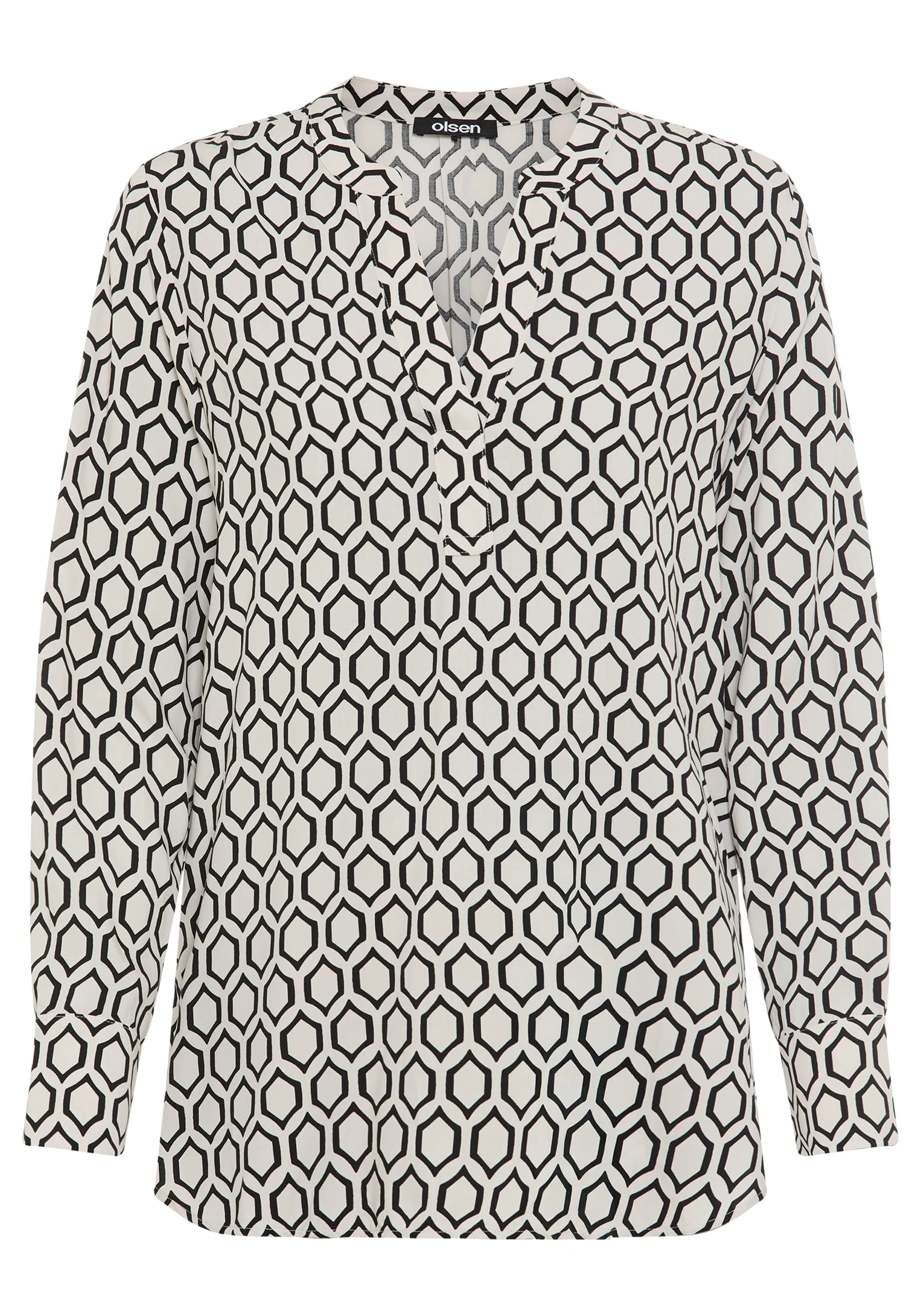 Graphic Tunic Blouse - Image 5