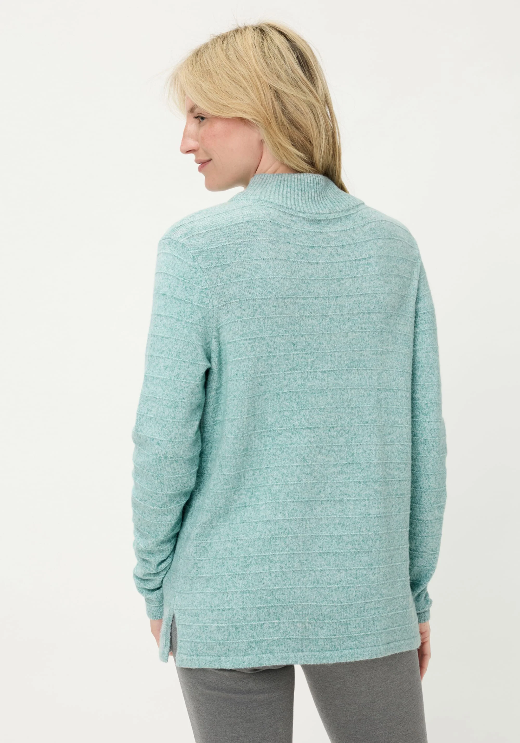 Half Zip Mock Sweater - Image 3