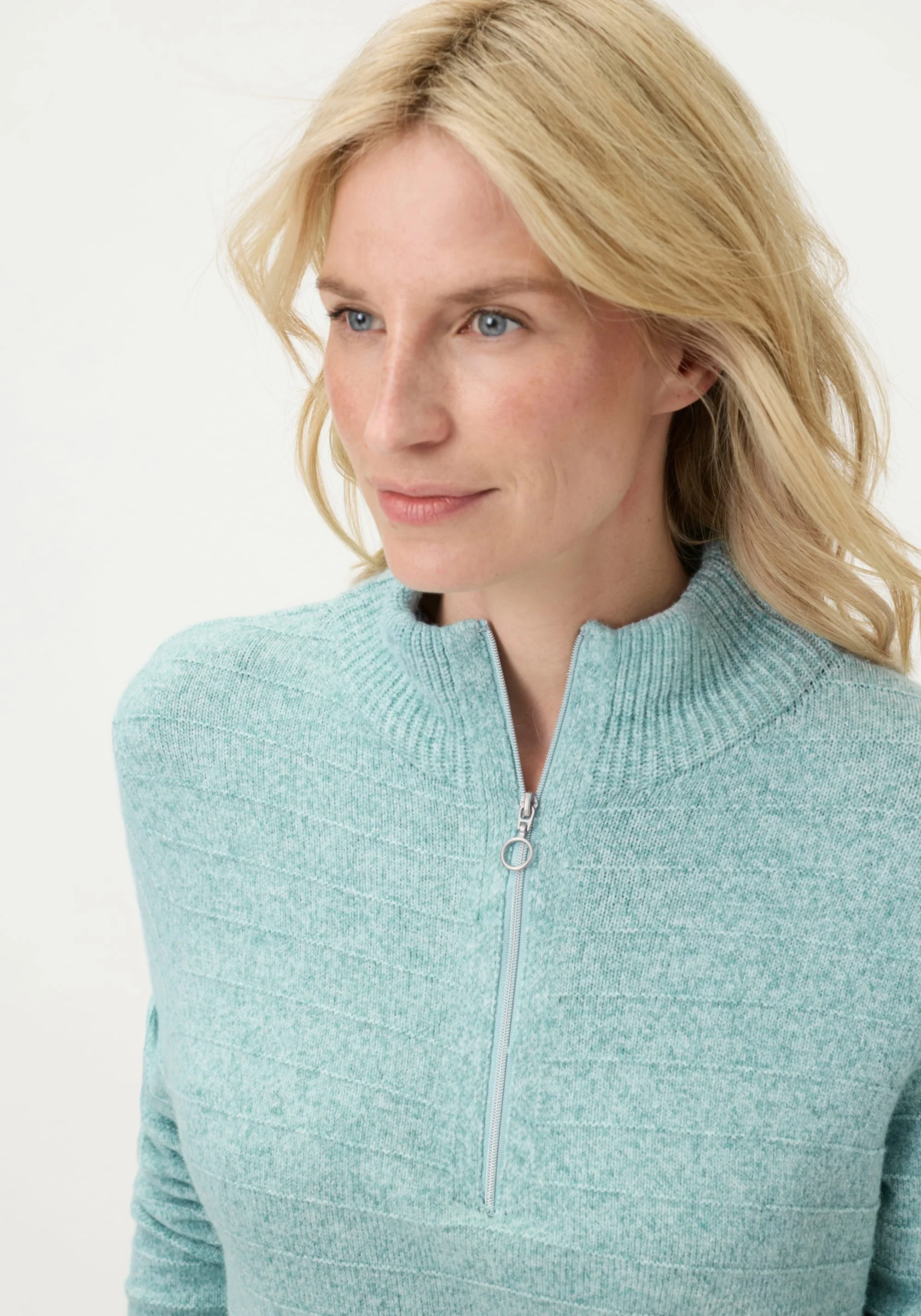 Half Zip Mock Sweater - Image 4