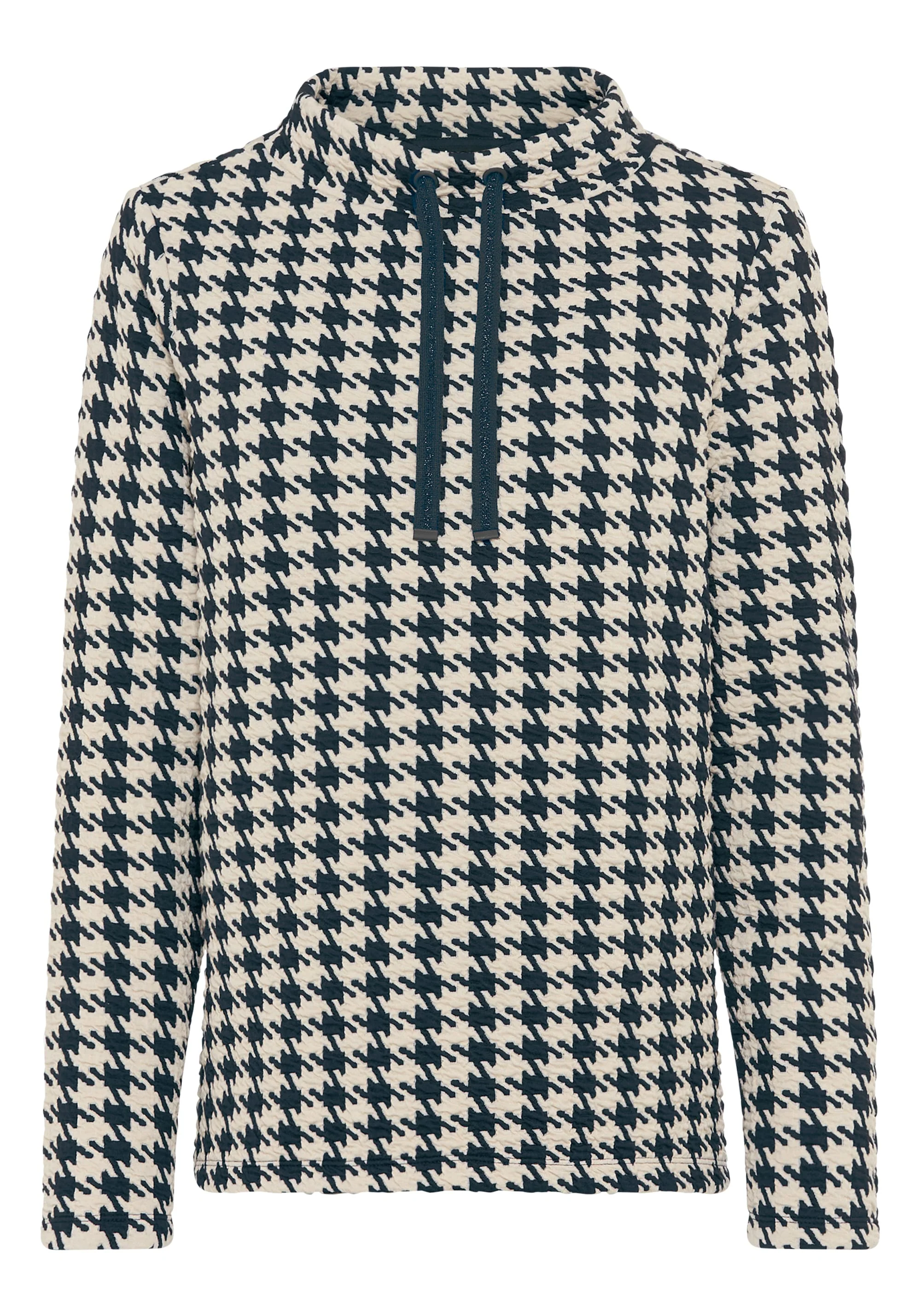 Houndstooth Jersey Top - Image 5