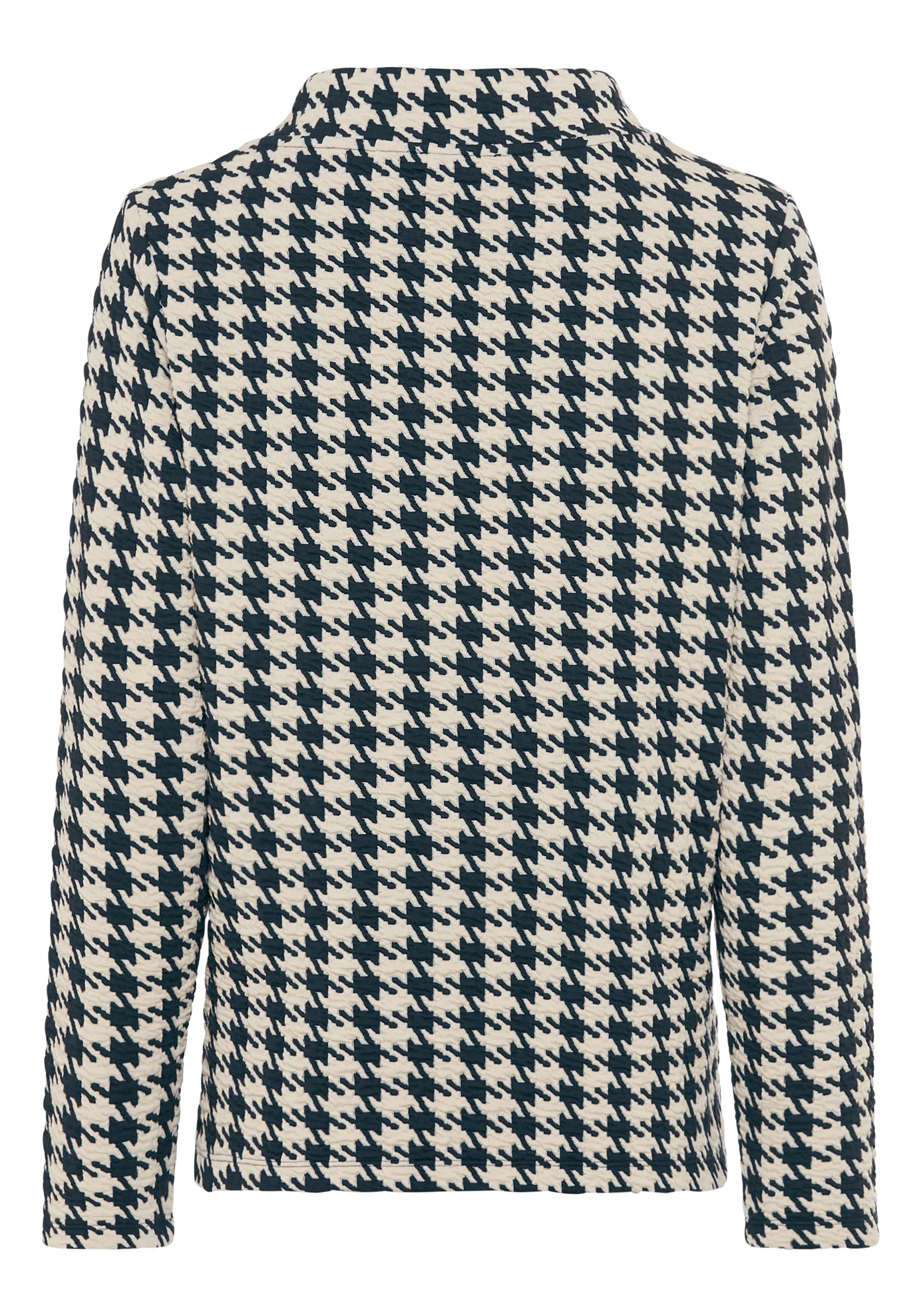 Houndstooth Jersey Top - Image 6