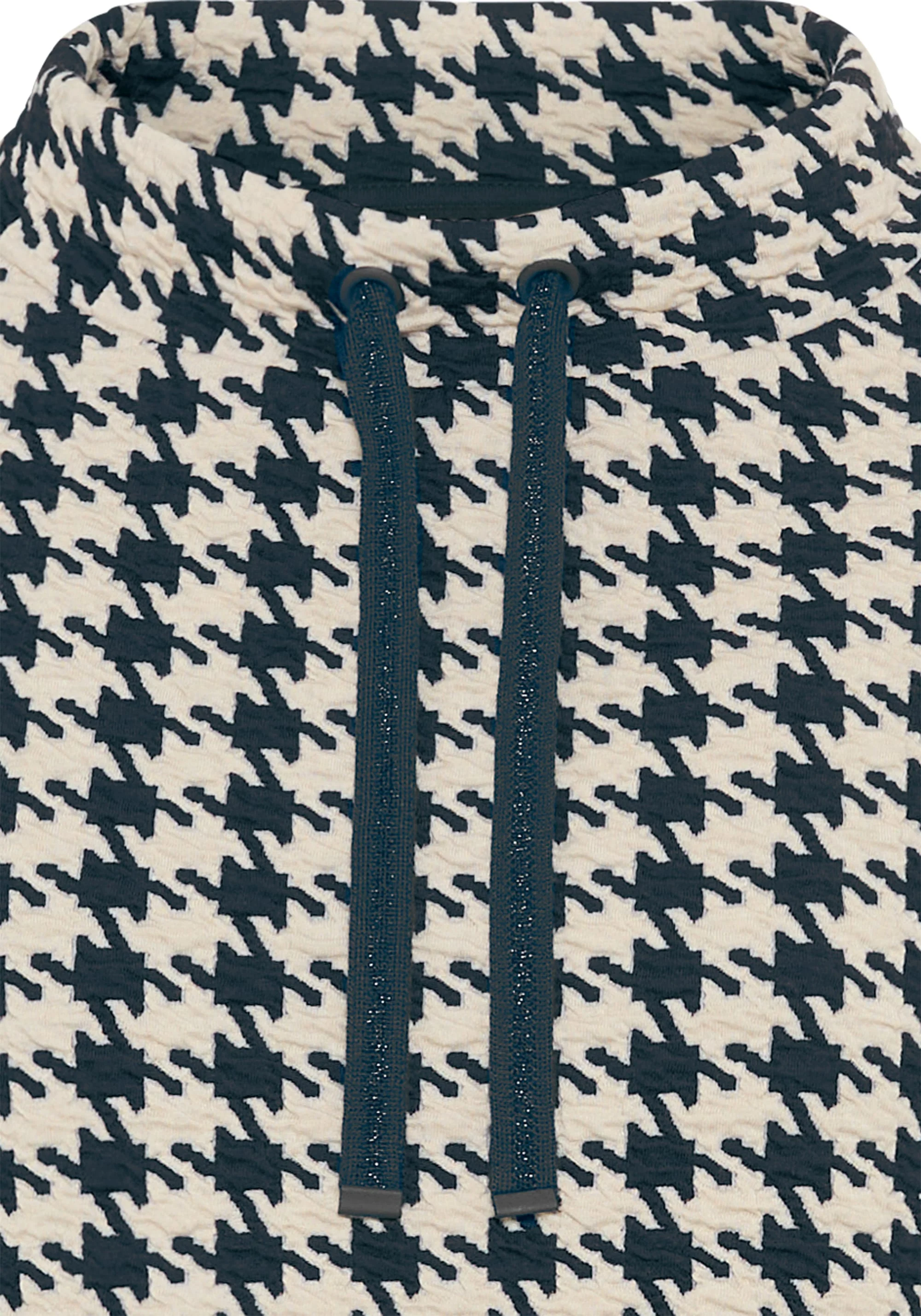 Houndstooth Jersey Top - Image 7