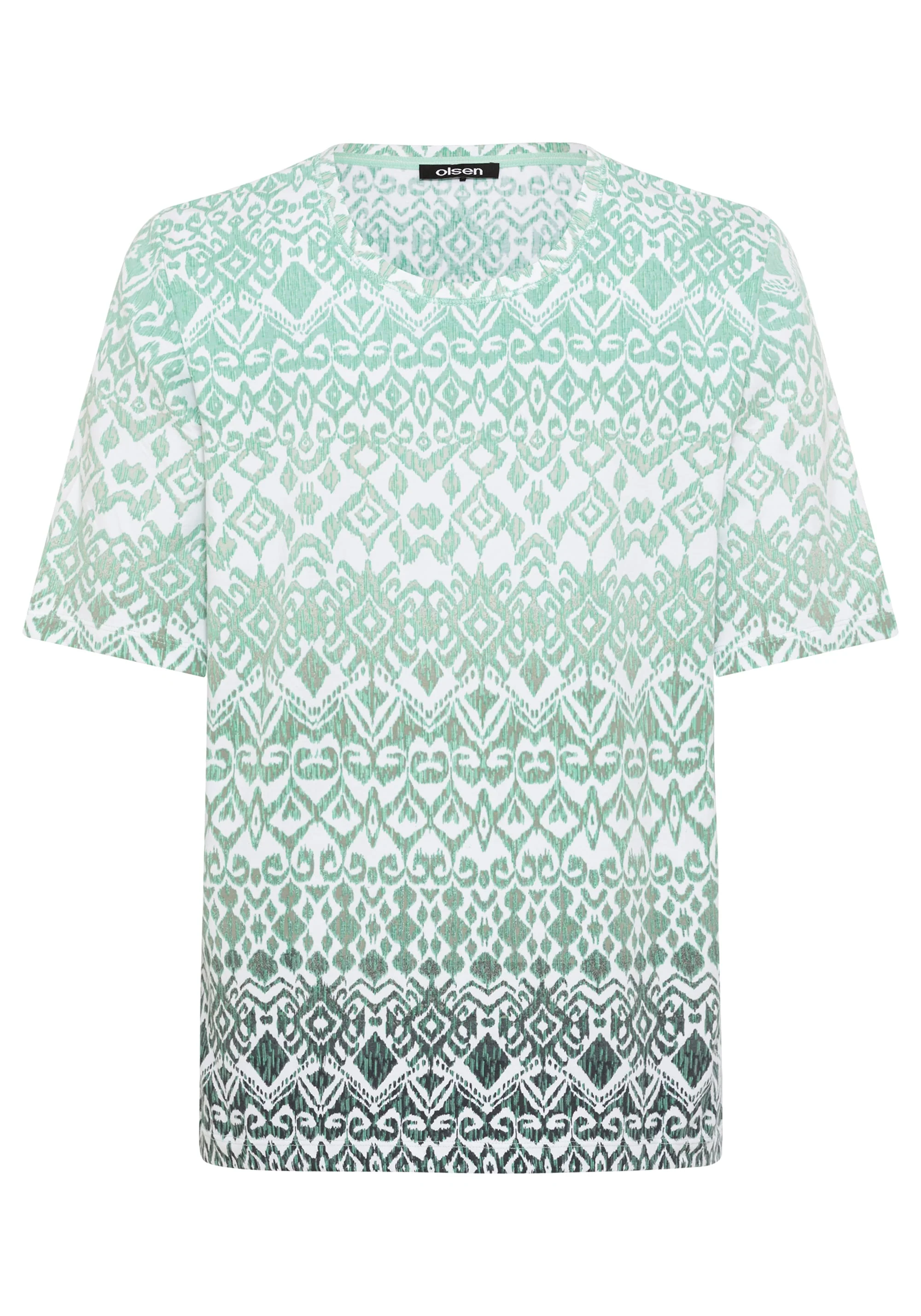Ikat Print T-Shirt - Image 3