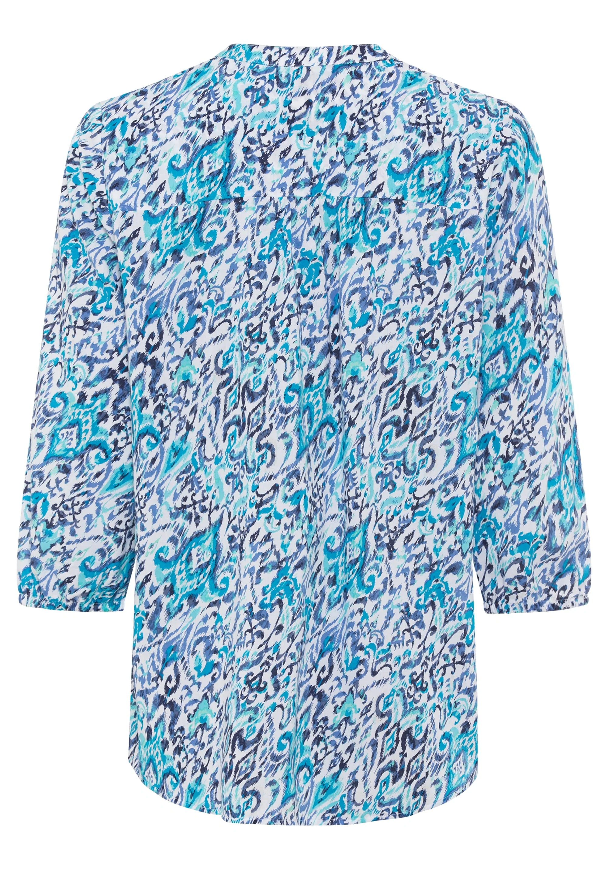 Ikat Print Tunic Shirt - Image 4
