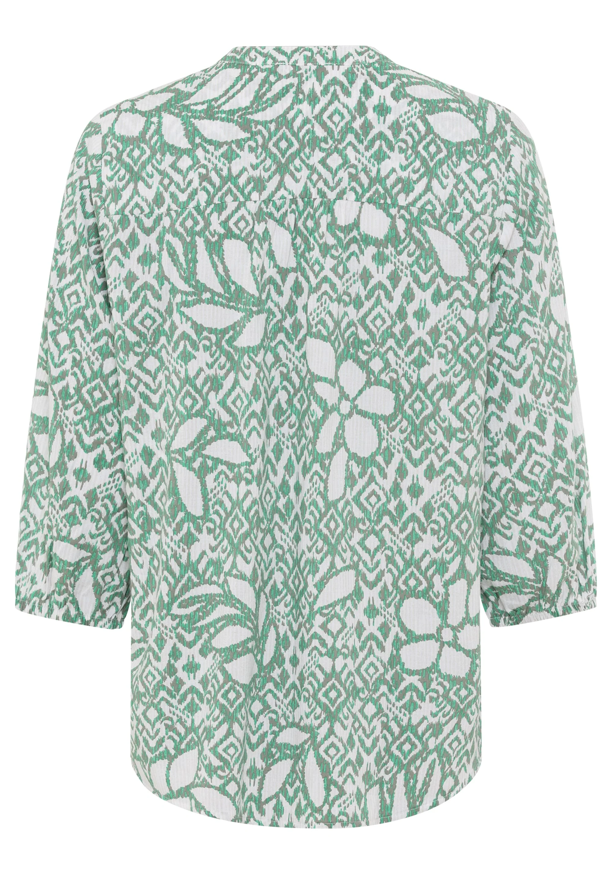Ikat Print Tunic Shirt - Image 4