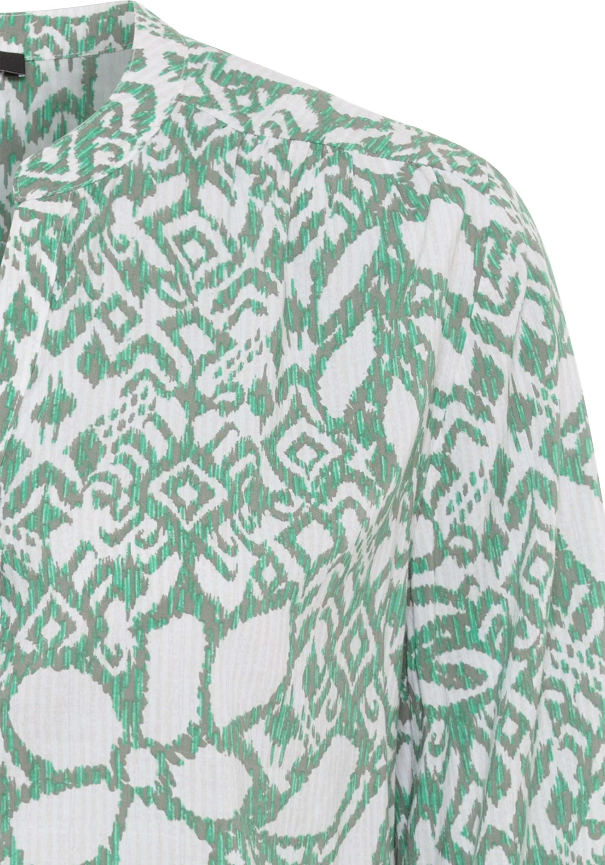 Ikat Print Tunic Shirt - Image 5