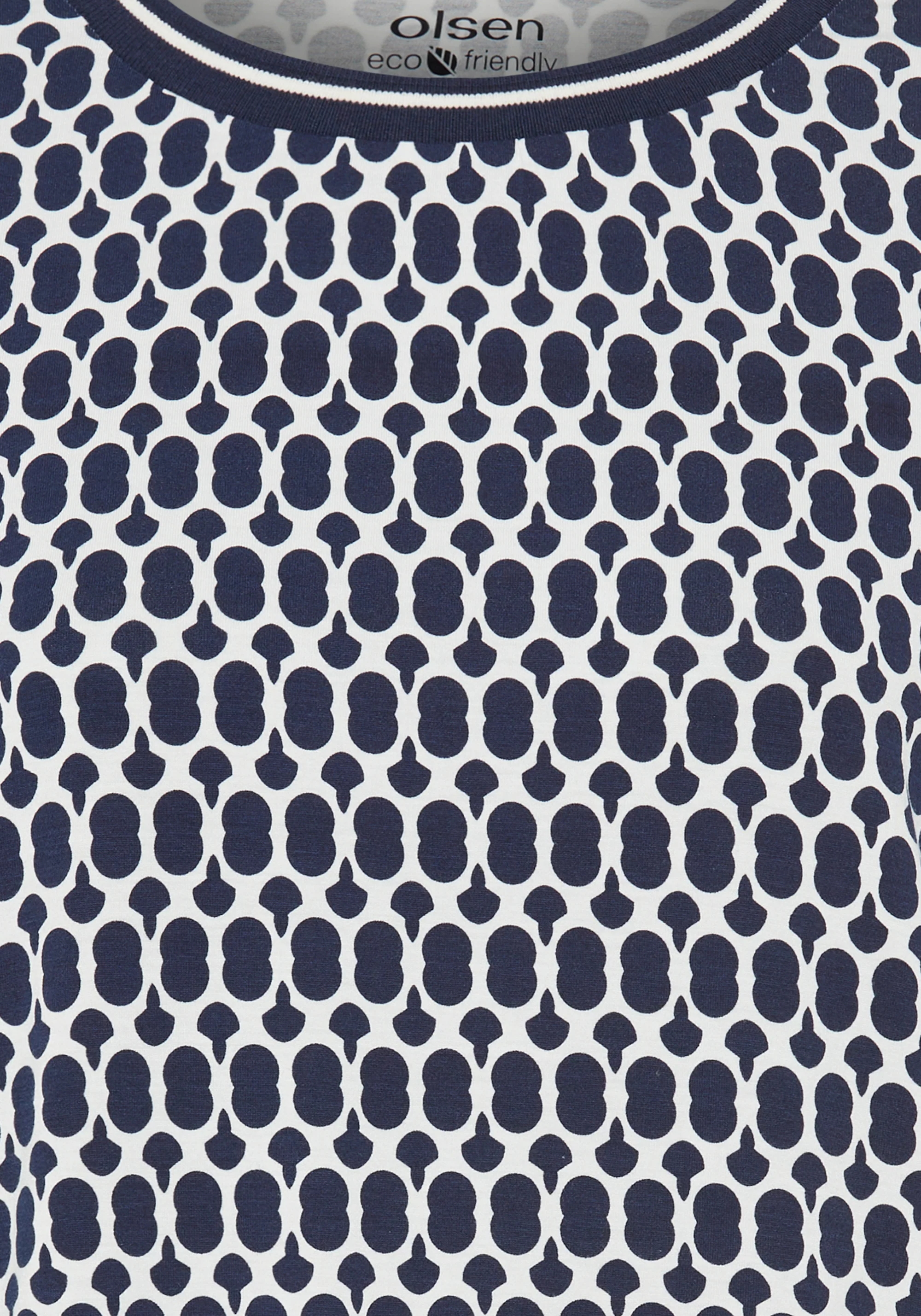 Keyhole Print T-Shirt - Image 5